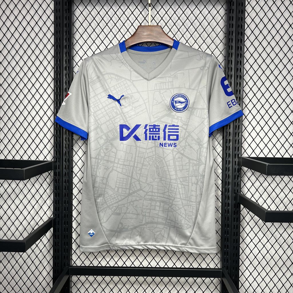 Deportivo Alavés 24-25 Away Jersey - Fans Version - ReplicasJersey