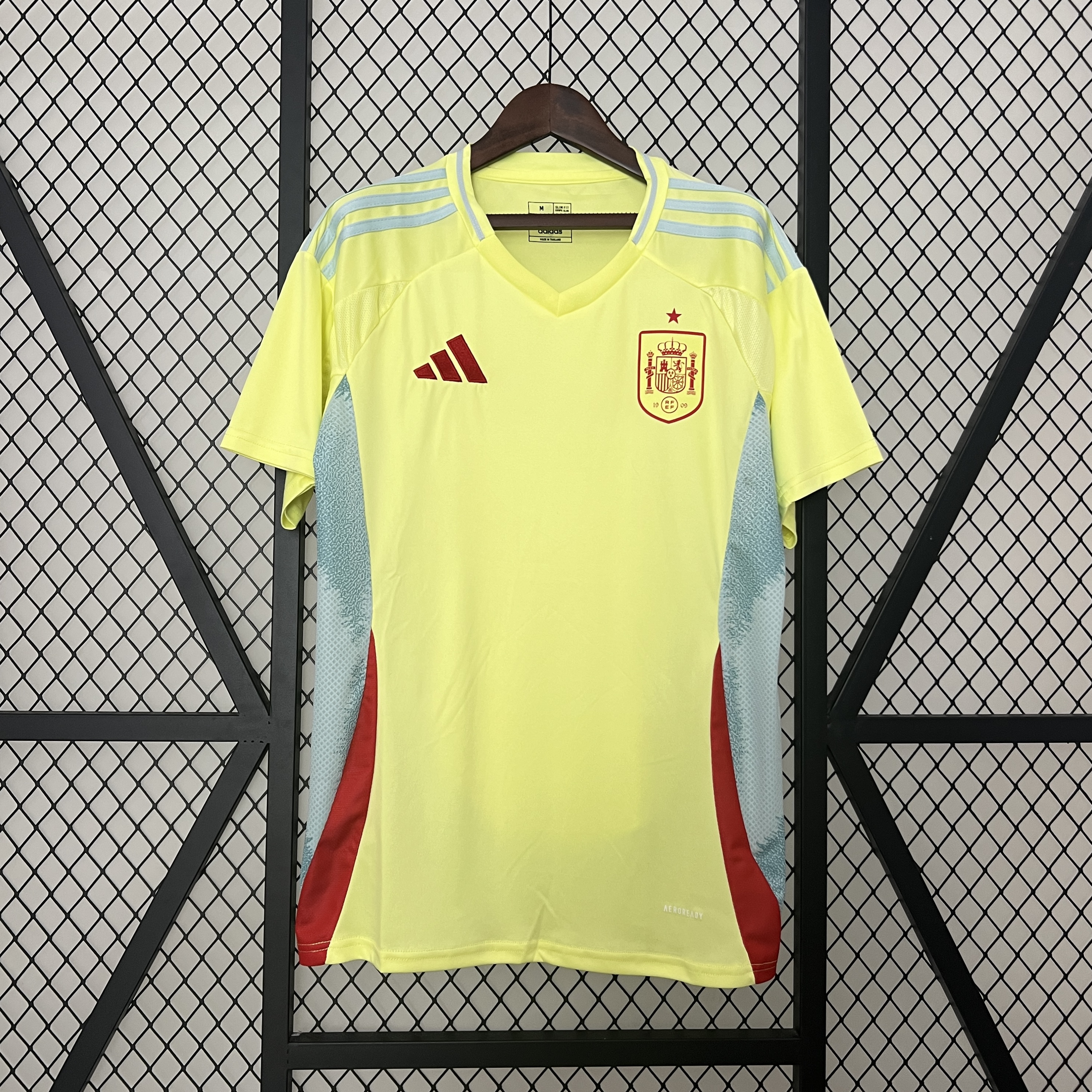 Spain 2024 Away Stadium Jersey - Fans Version - ReplicasJersey