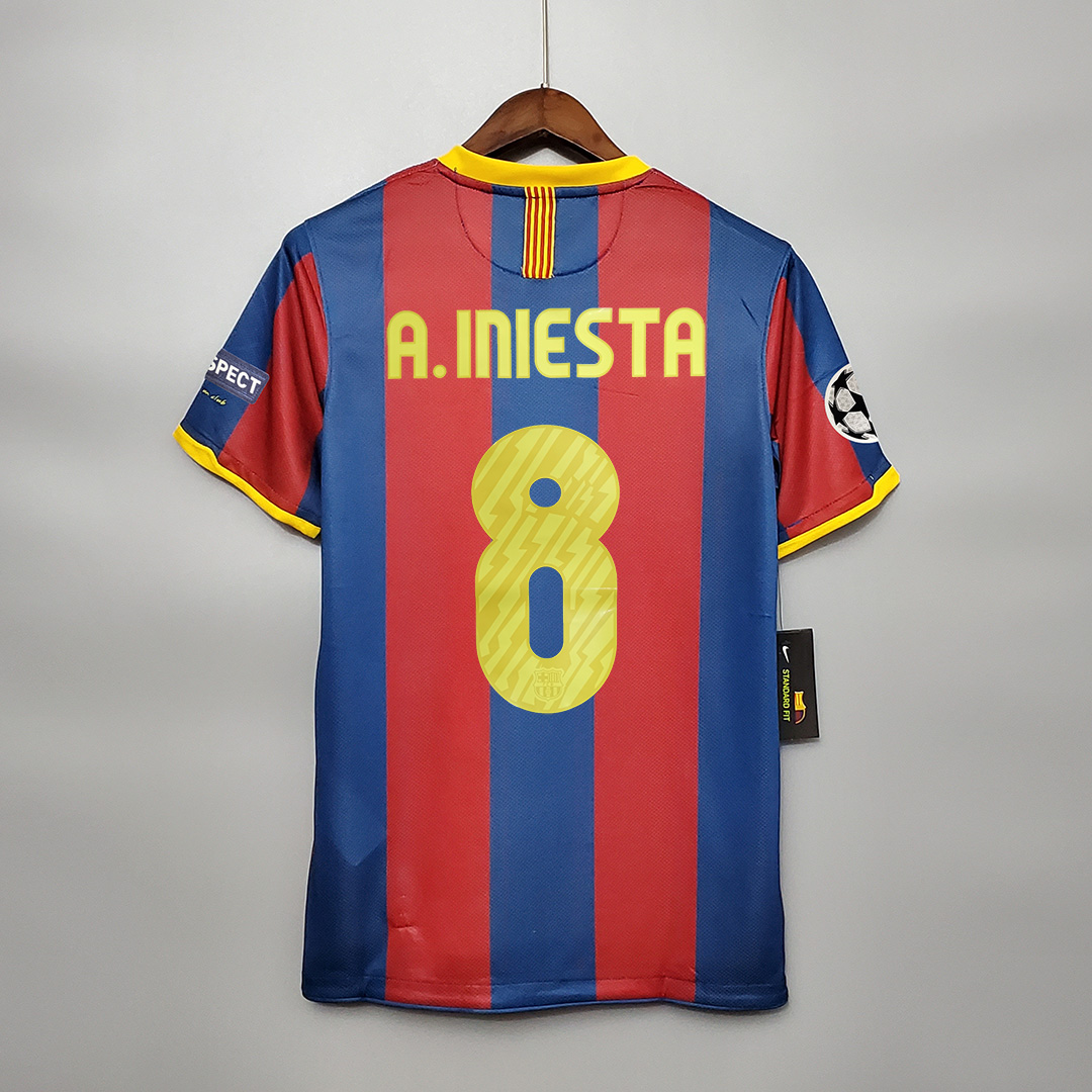 B.A.R.S.A Retro 10-11 Home Stadium Jersey - ReplicasJersey