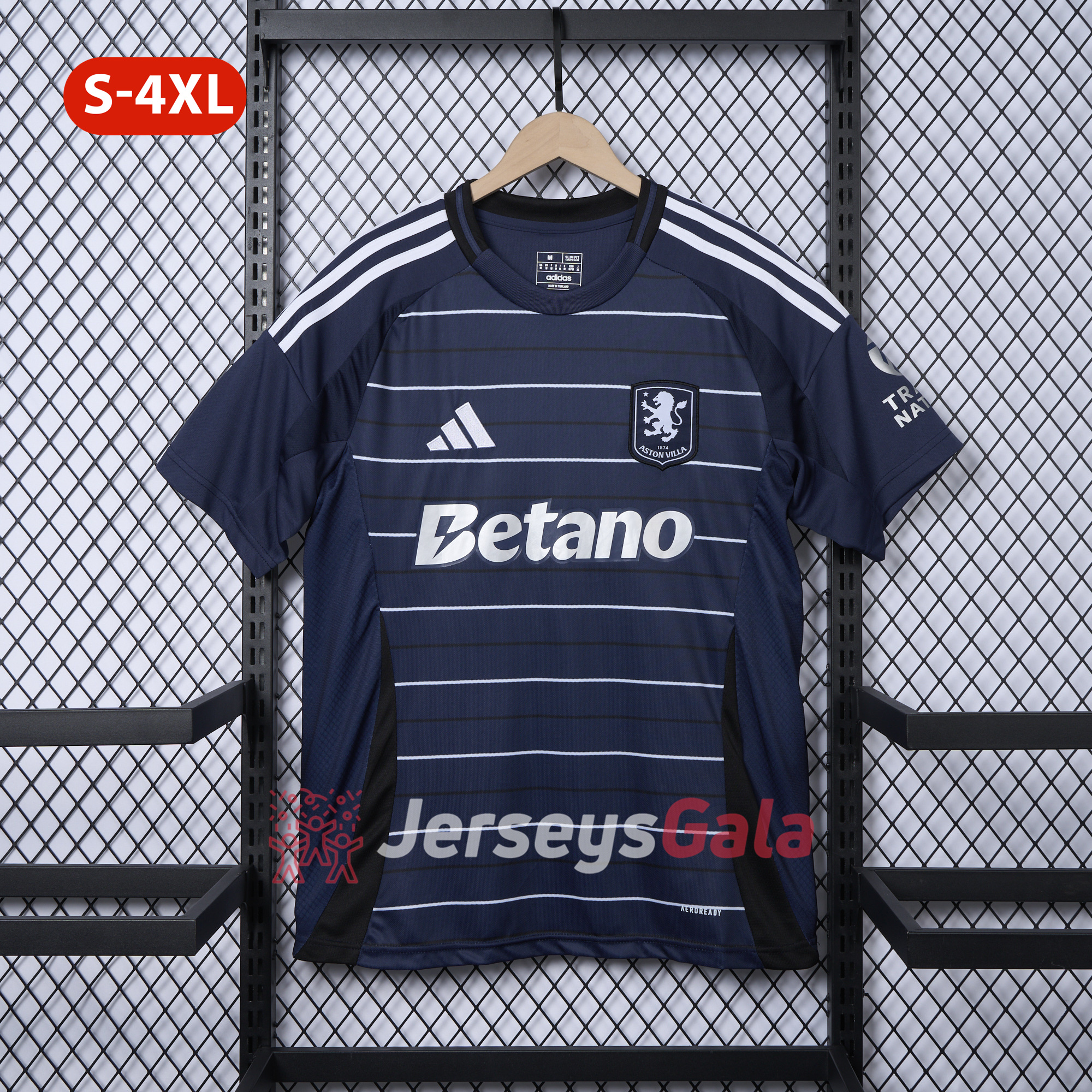 Aston Villa 24-25 Third Jersey - Fans Version - ReplicasJersey