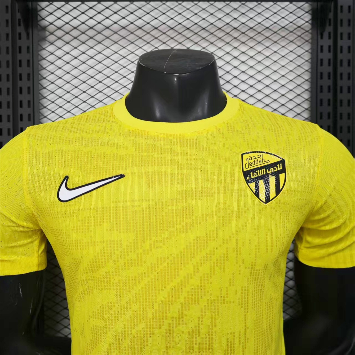 Al Ittihad Jeddah United 24-25 Pre-Match Yellow Jersey - Player Version - ReplicasJersey