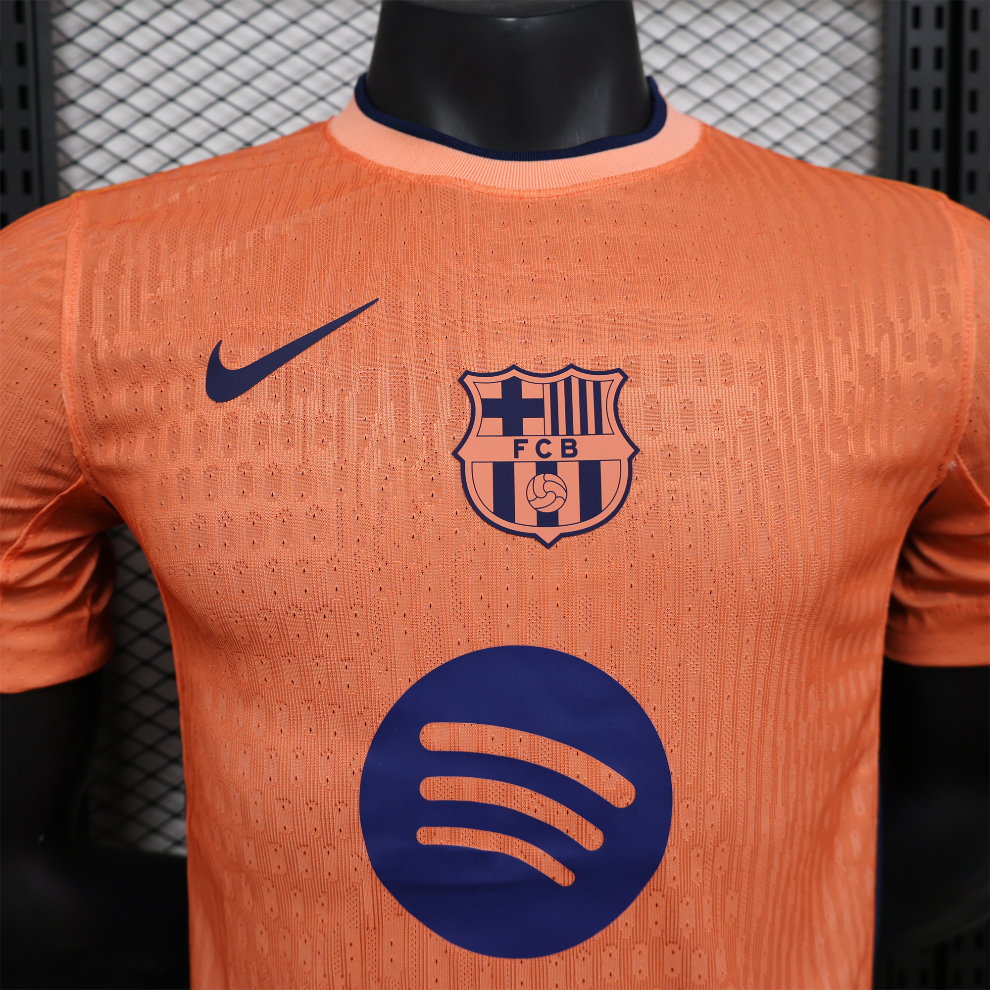 B.A.R.S.A 24-25 Orange Special Edition Jersey - Player Version - ReplicasJersey