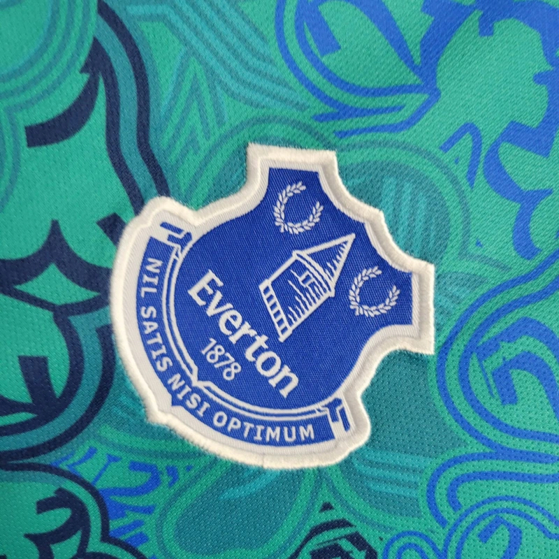 Everton 24-25 Shamrock Pre-match Jersey - Fans Version - ReplicasJersey
