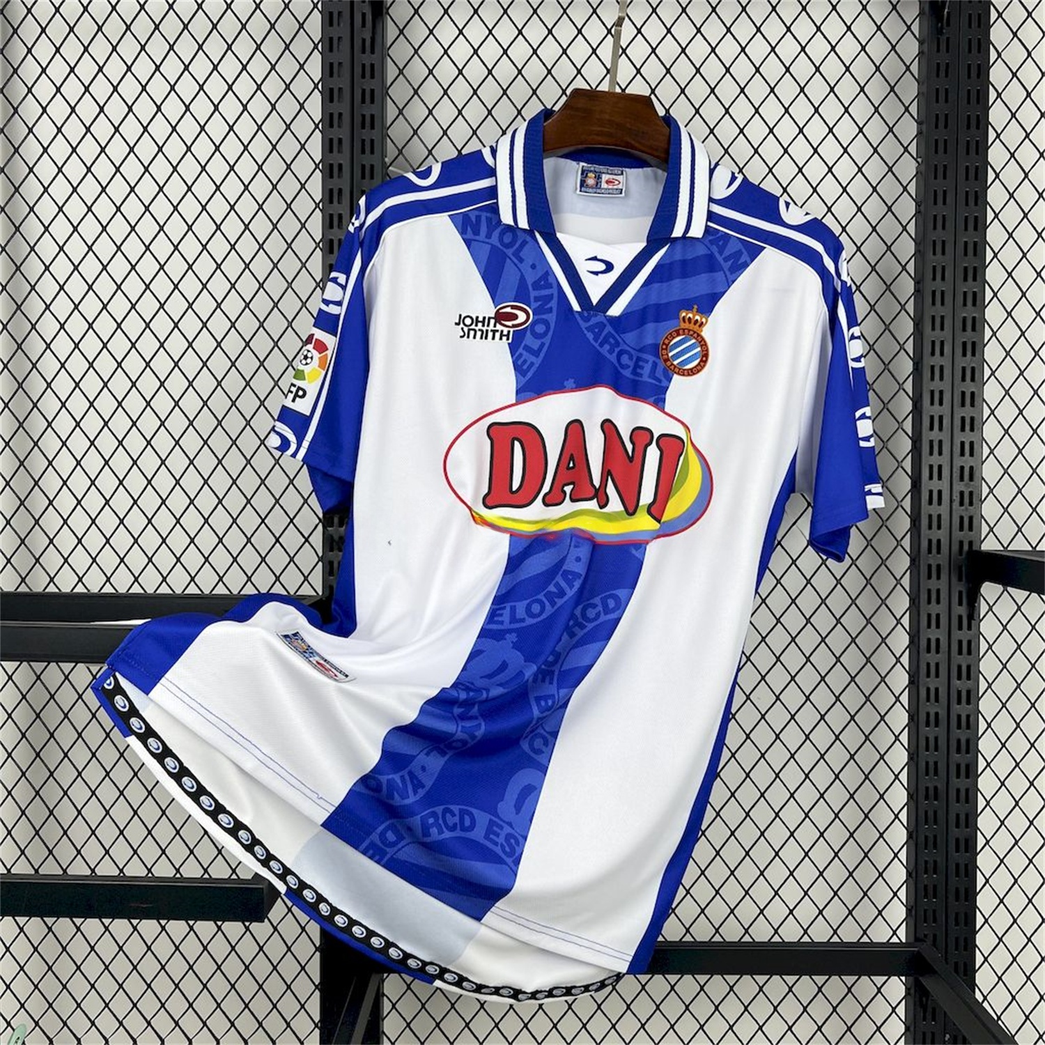 Retro RCD Espanyol 1999-00 Home Jersey - ReplicasJersey