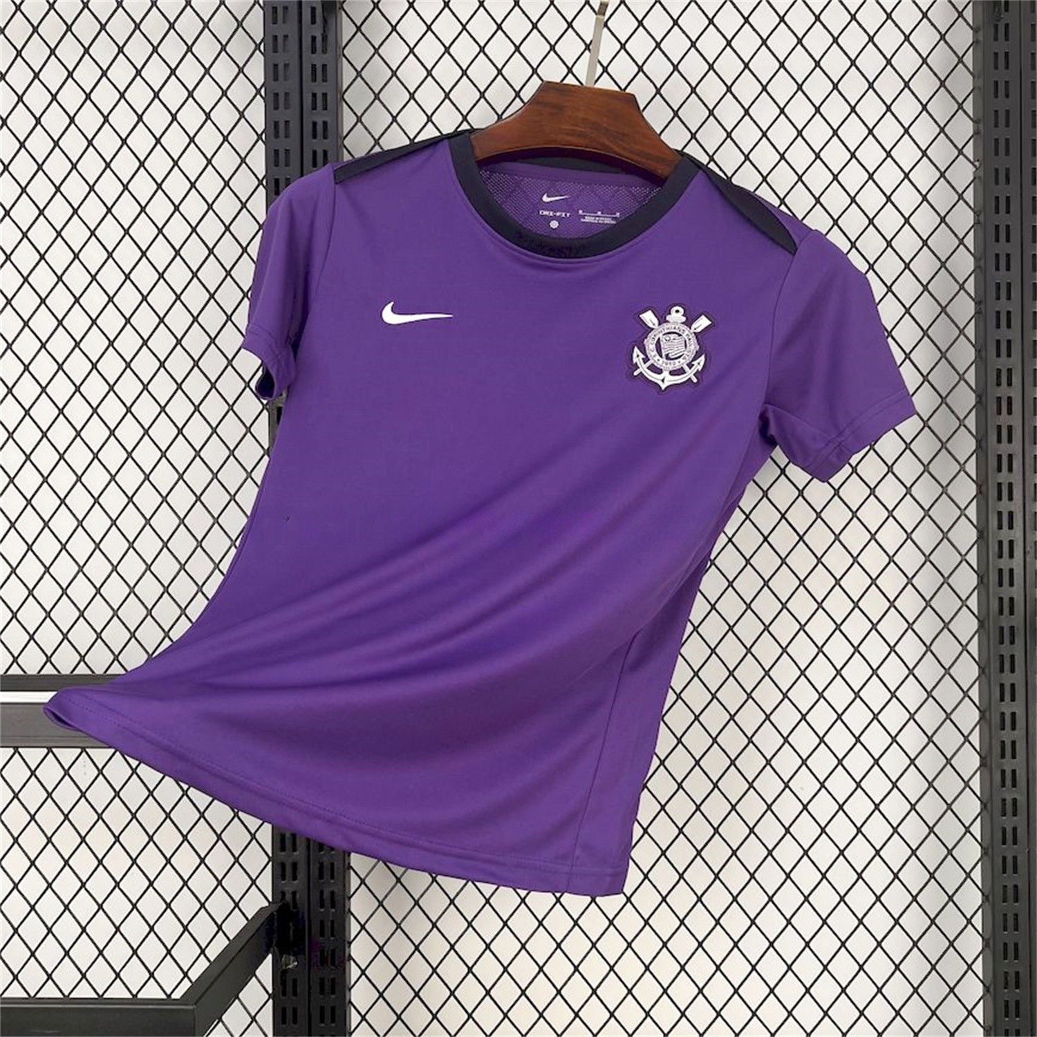 Women's Corinthians 25-26 Purple Training Jersey - ReplicasJersey
