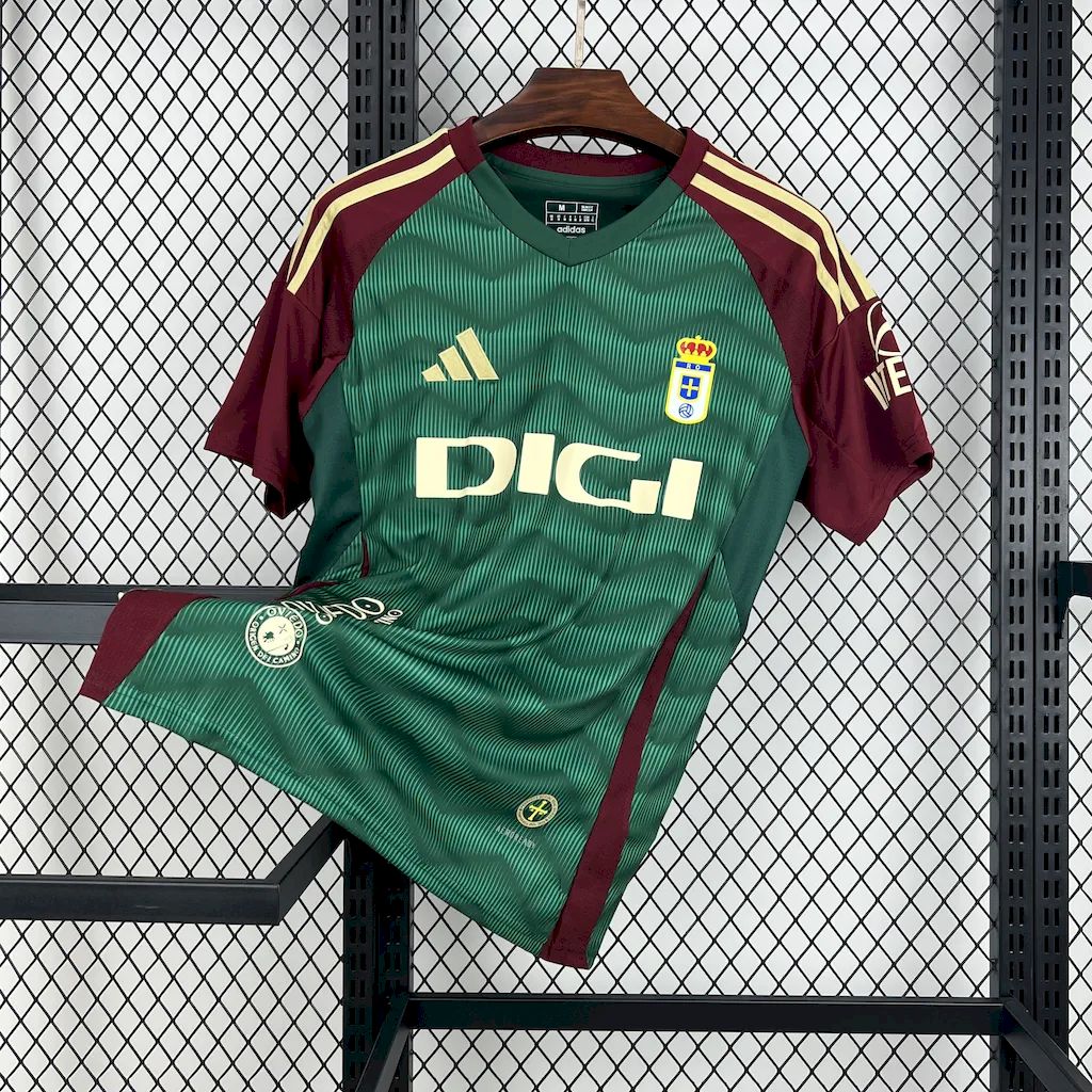 Real Oviedo 24-25 Third Jersey - Fans Version - ReplicasJersey
