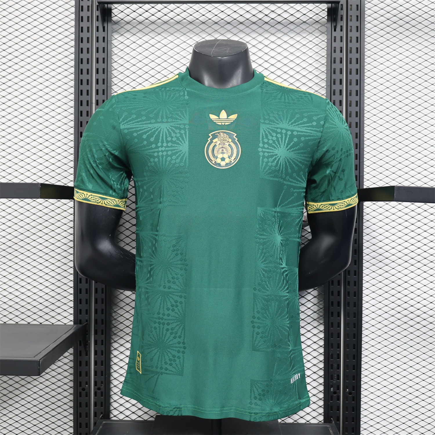 Mexico 2025 Gold Cup Special Edition Green Jersey - Player Version - ReplicasJersey