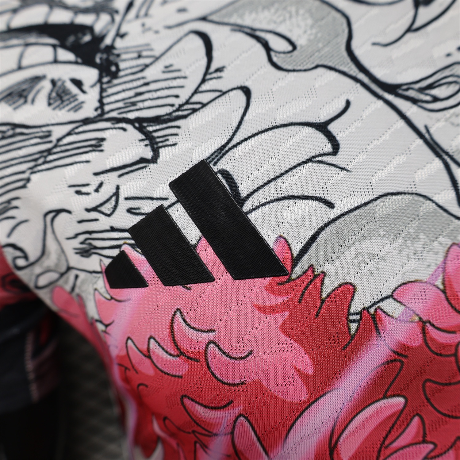 Japan 25-26 Donquixote Doflamingo Pink & White Special Jersey - Player Version - ReplicasJersey