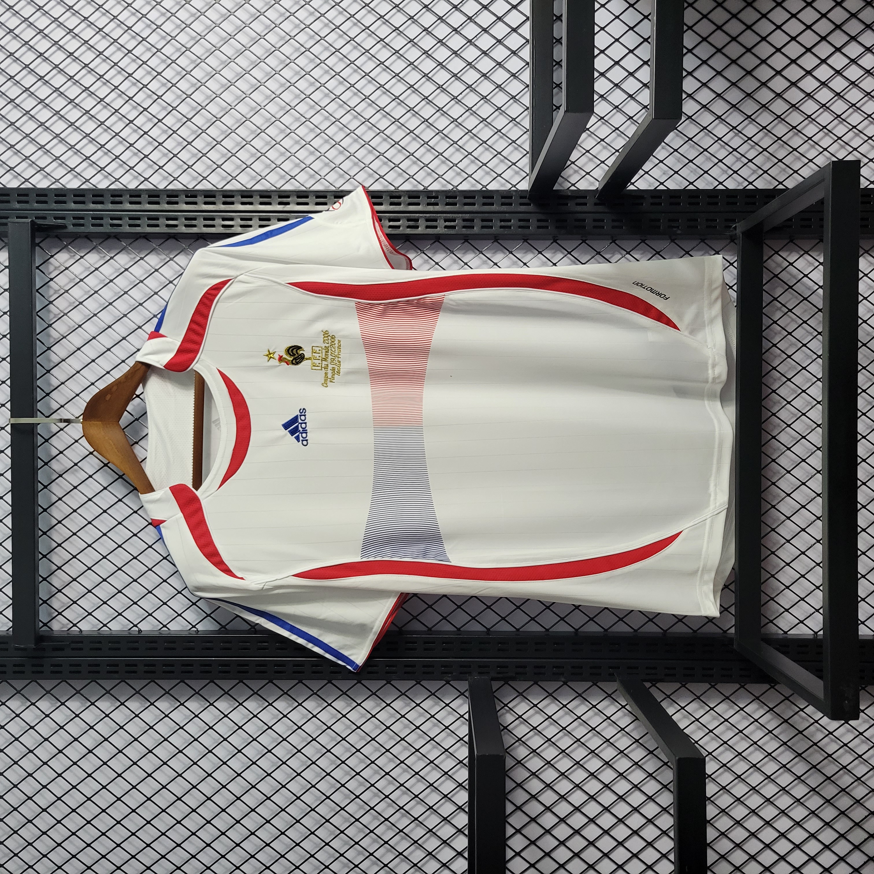 Retro France 2006 Away Stadium Jersey - ReplicasJersey