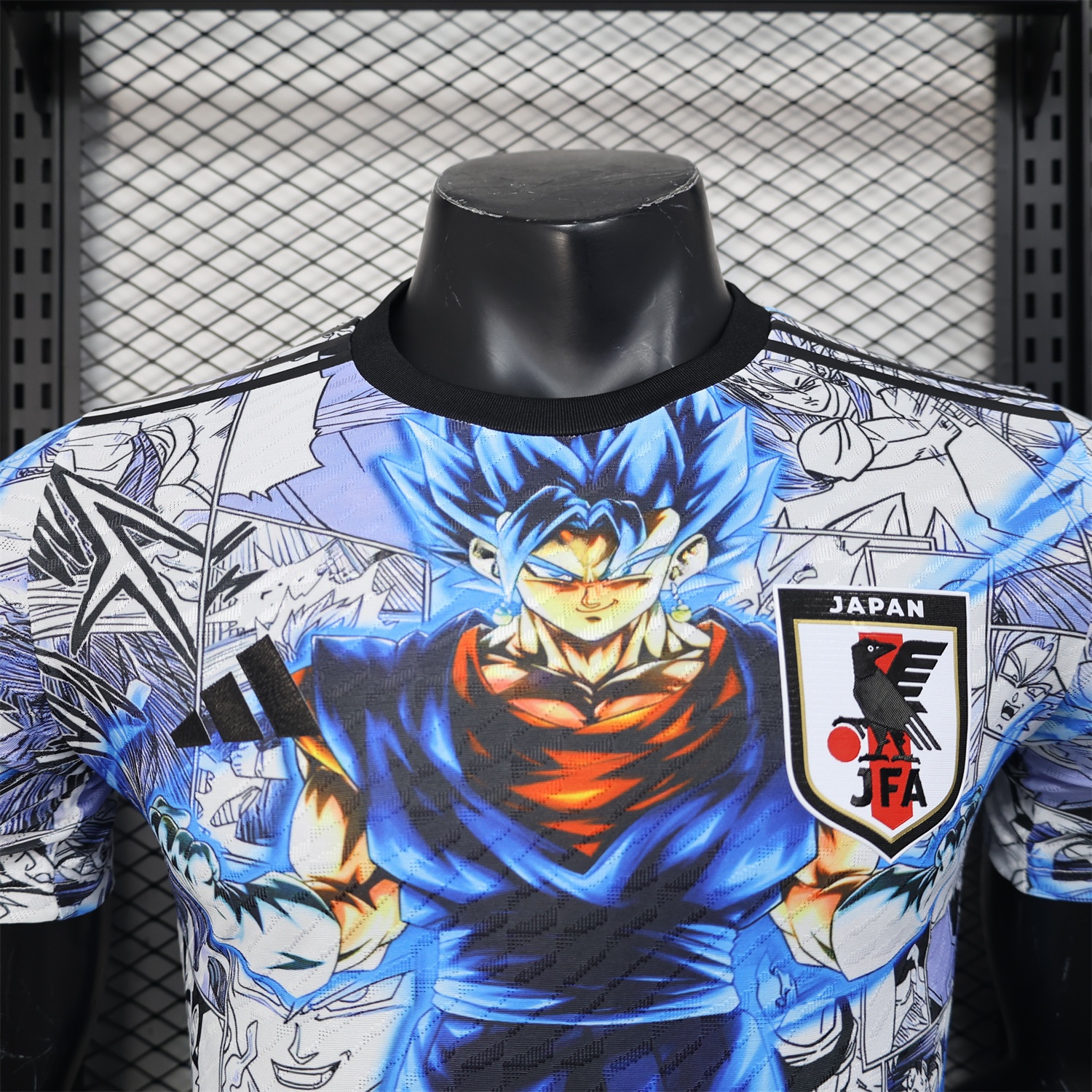 Japan 25-26 Blue Super Saiyan God Special Edition Jersey - Player Version - ReplicasJersey
