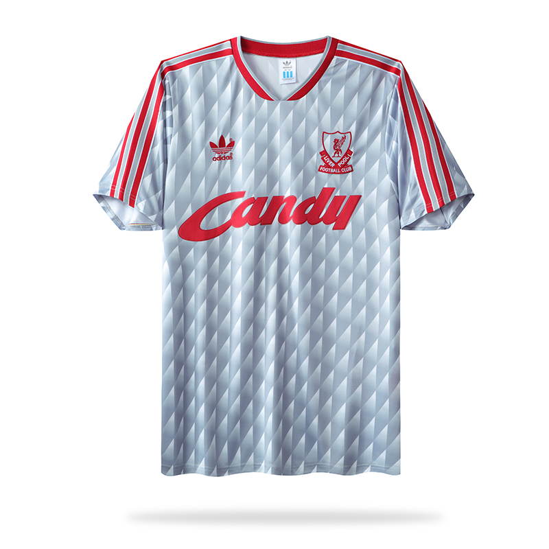 Retro Liver.pool 1989-91 Away Stadium Jersey - ReplicasJersey