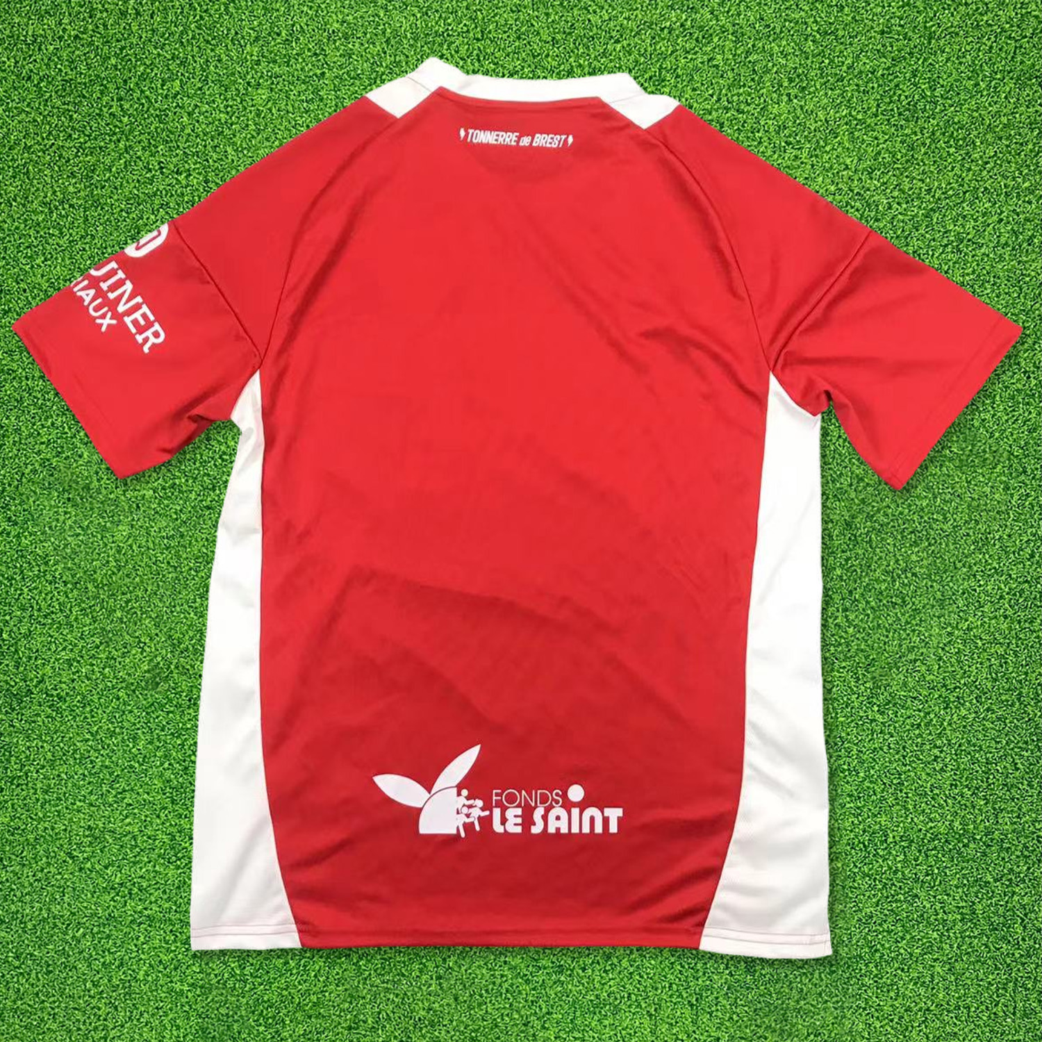 Stade Brestois 24-25 European Home Jersey - Fans Version - ReplicasJersey