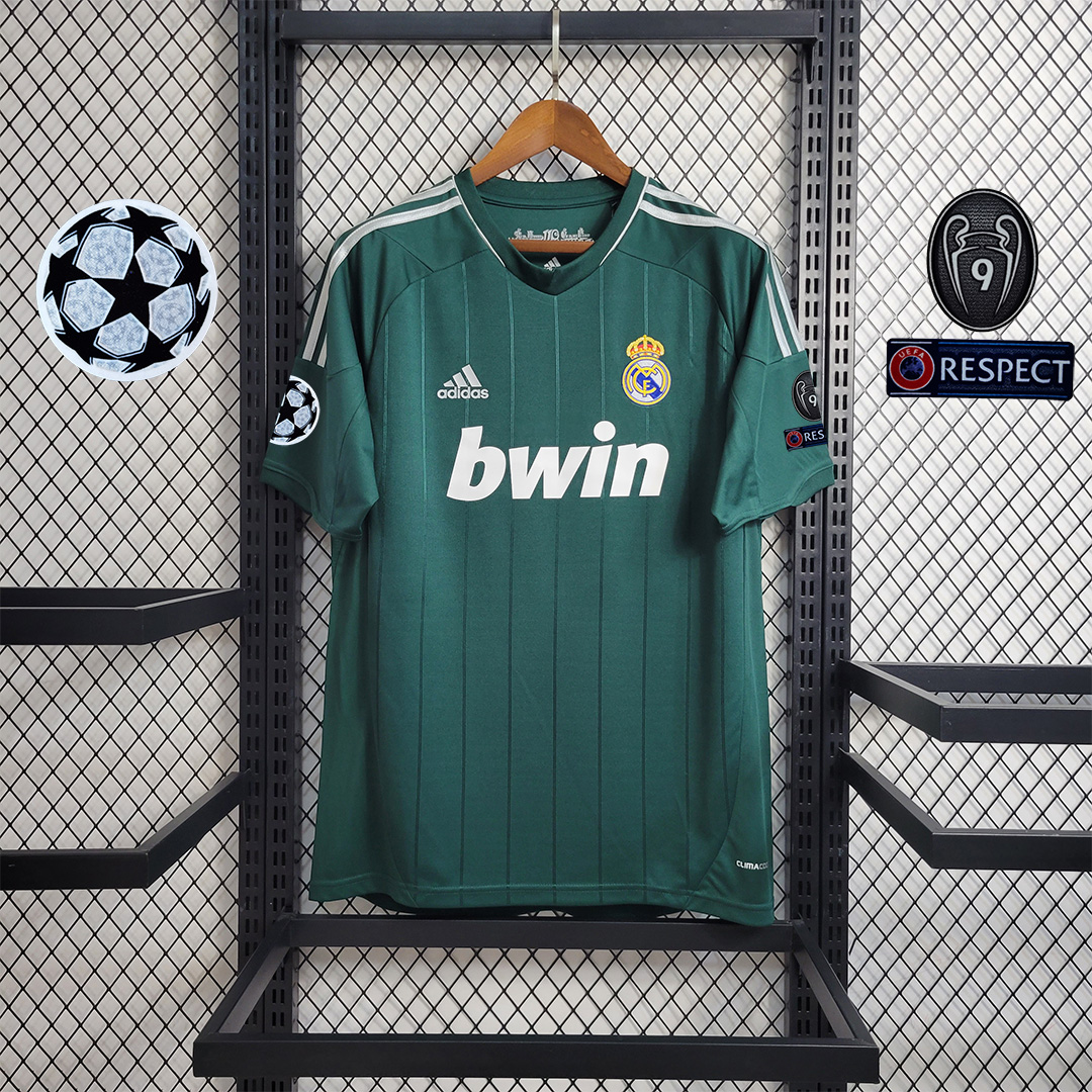 Real Madrid Retro 12-13 Third Away Jersey - ReplicasJersey