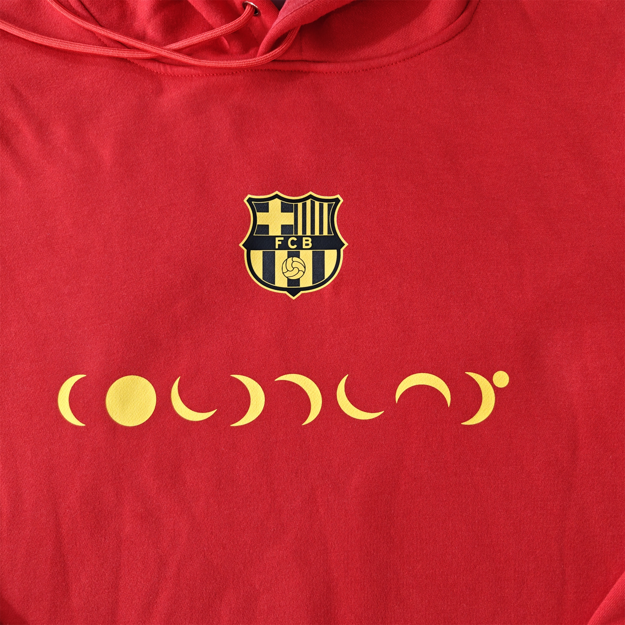 B.A.R.S.A X Coldplay 24-25 Moon Silhouette Hoodie - Red - ReplicasJersey