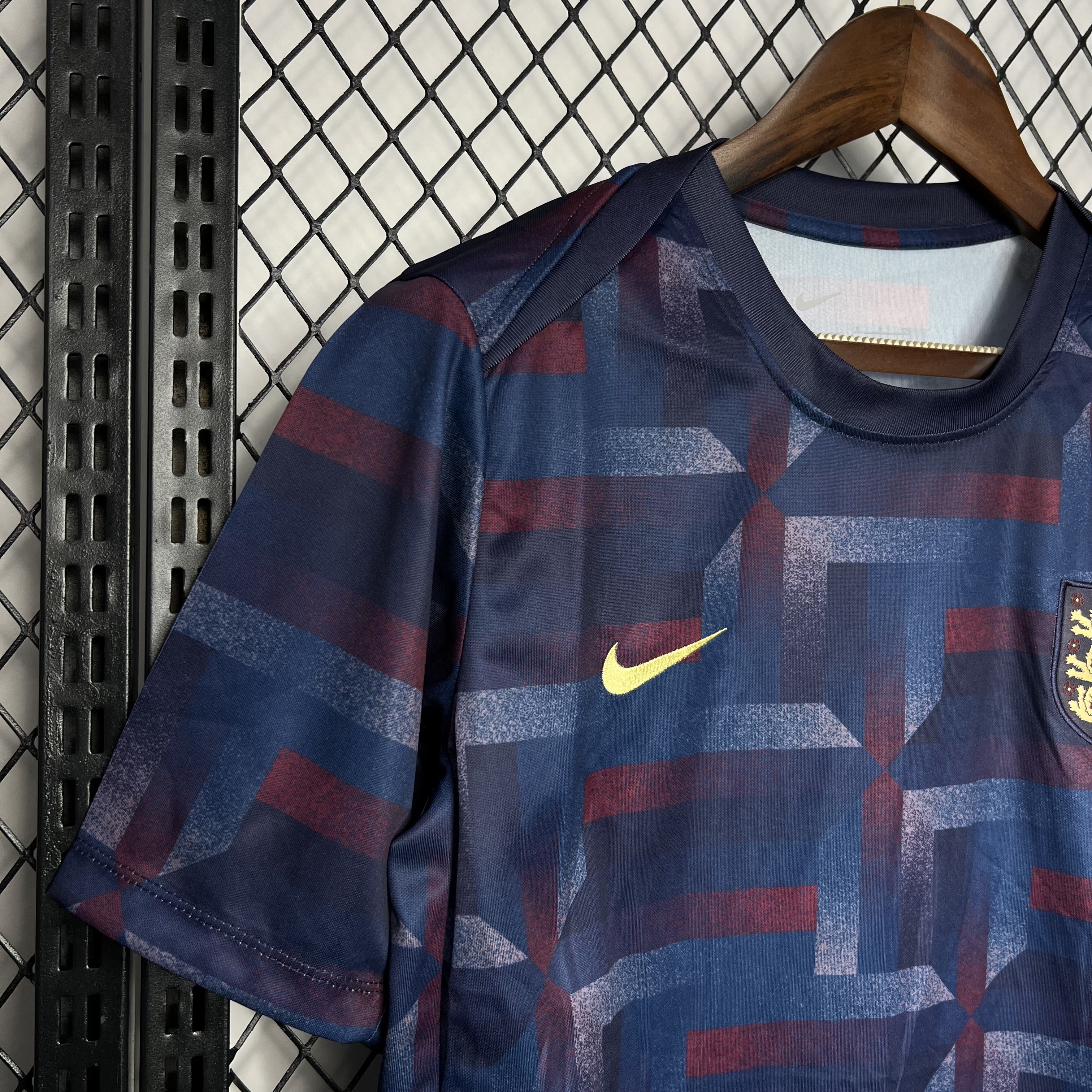 England 2024 Pre-match Training Jersey - Fans Version - ReplicasJersey