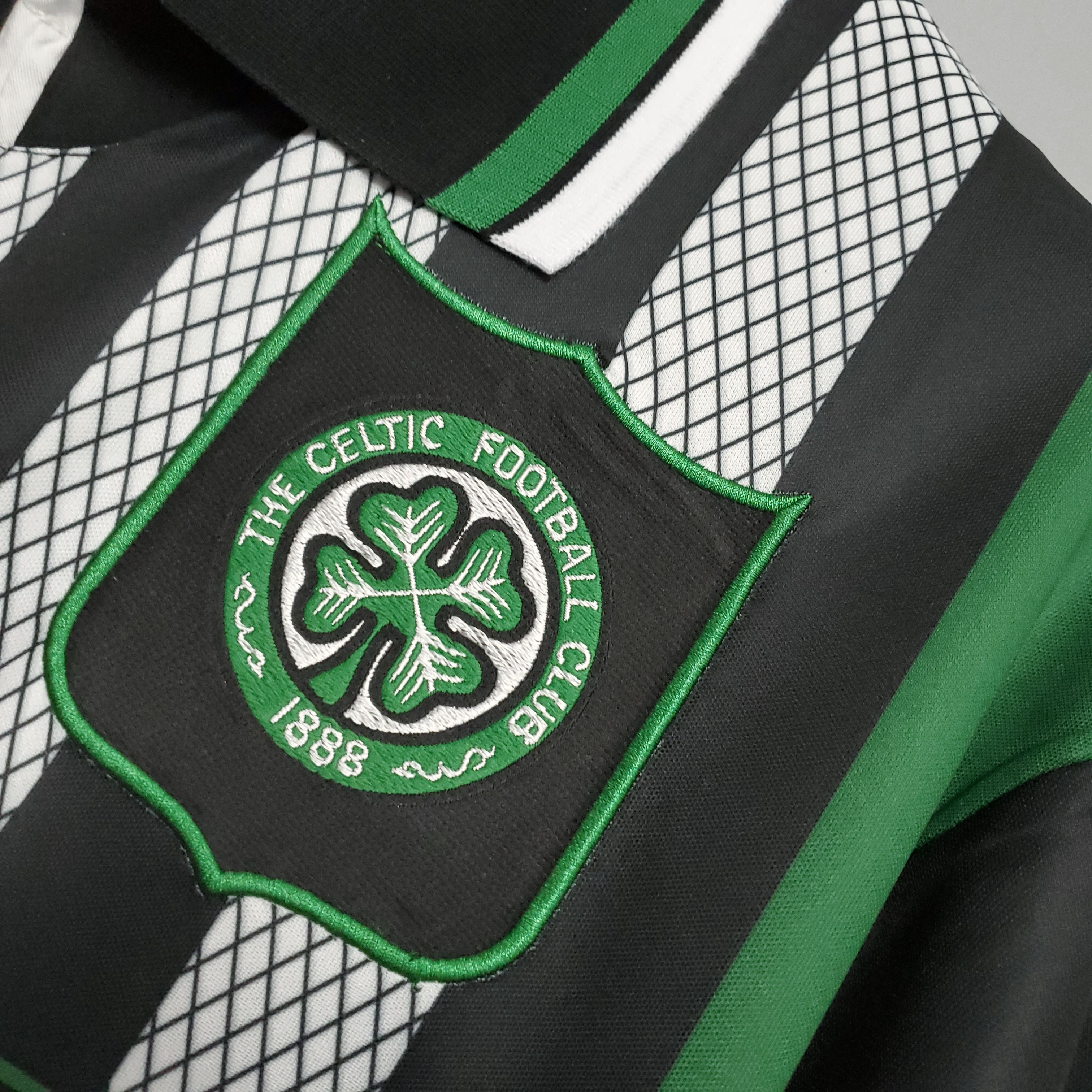 Retro Celtic 1994-95 Away Stadium Jersey - ReplicasJersey