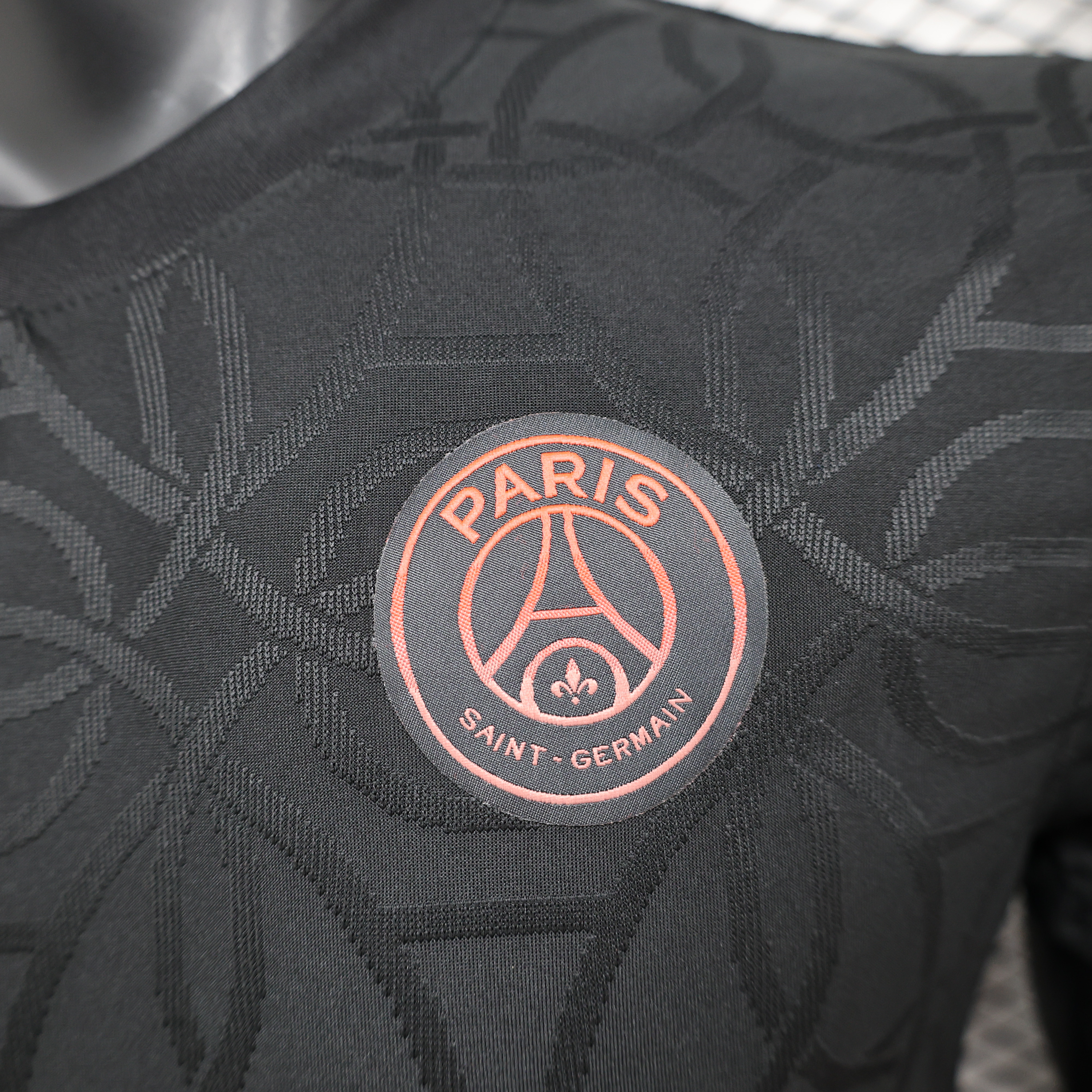 Paris Saint-Germain PSG X JD 24-25 Third Pre-Match Black Jersey - Player Version - ReplicasJersey