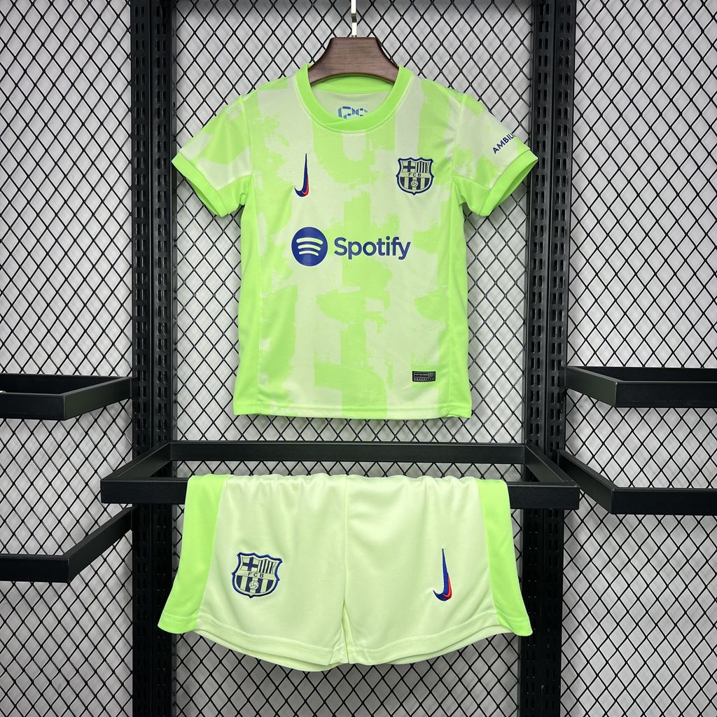 B.A.R.S.A 24-25 Third Kids Kit - ReplicasJersey