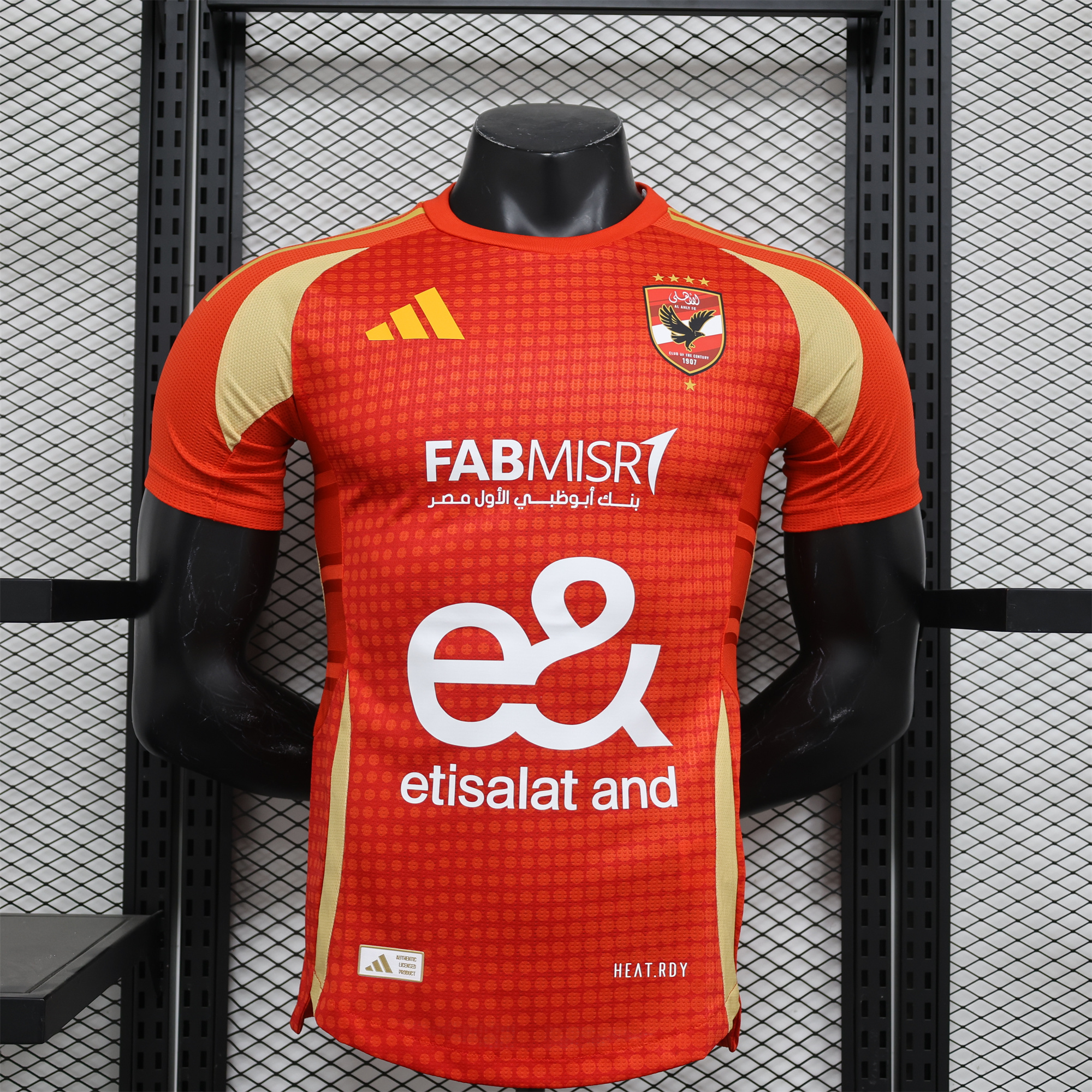 Al Ahly SC 24-25 Home Jersey - Player Version - ReplicasJersey
