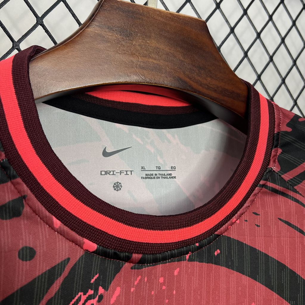 B.A.R.S.A 24-25 Red Crest Special Edition Jersey - Fans Version - ReplicasJersey