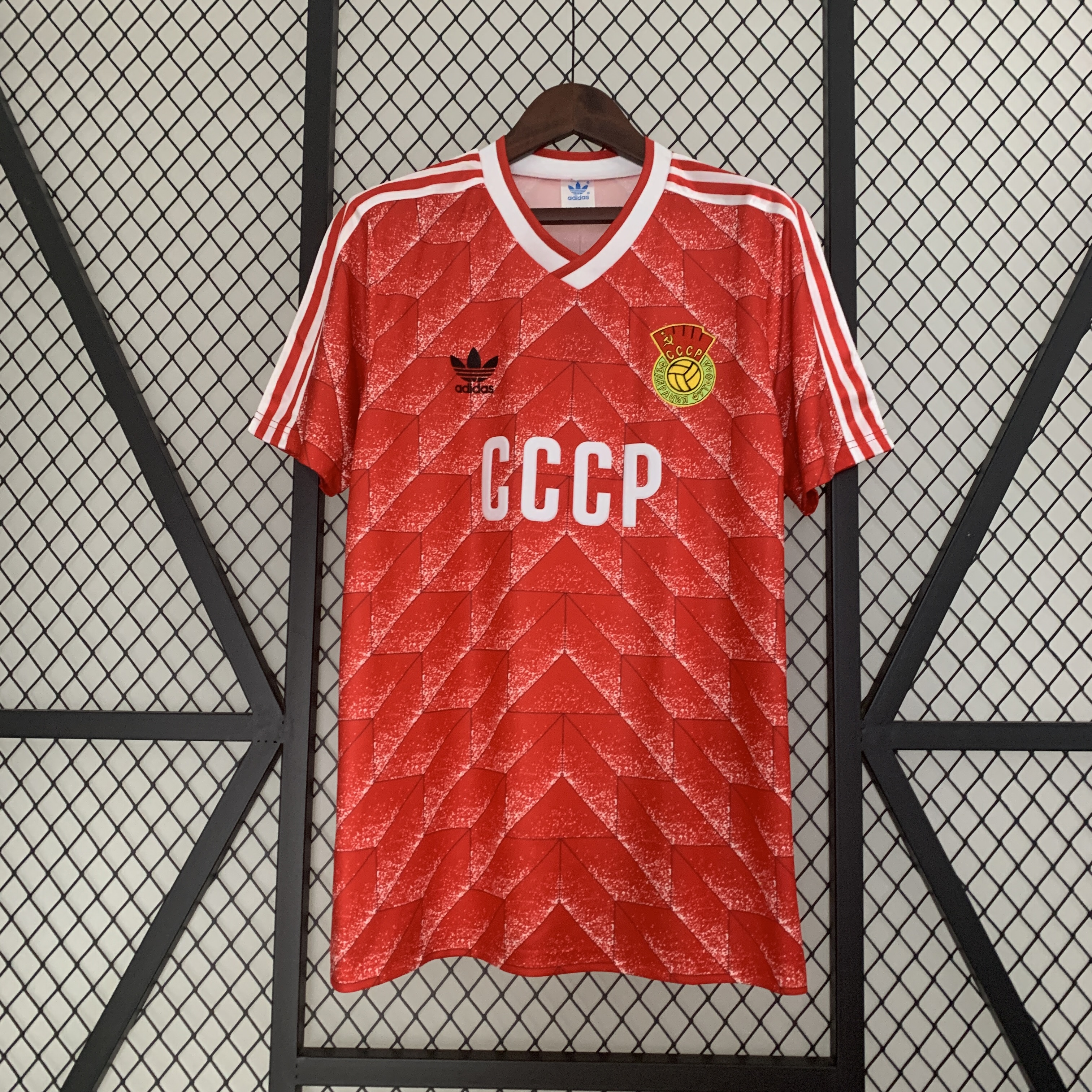 Retro Soviet Union 1988-89 Home Stadium Jersey - ReplicasJersey