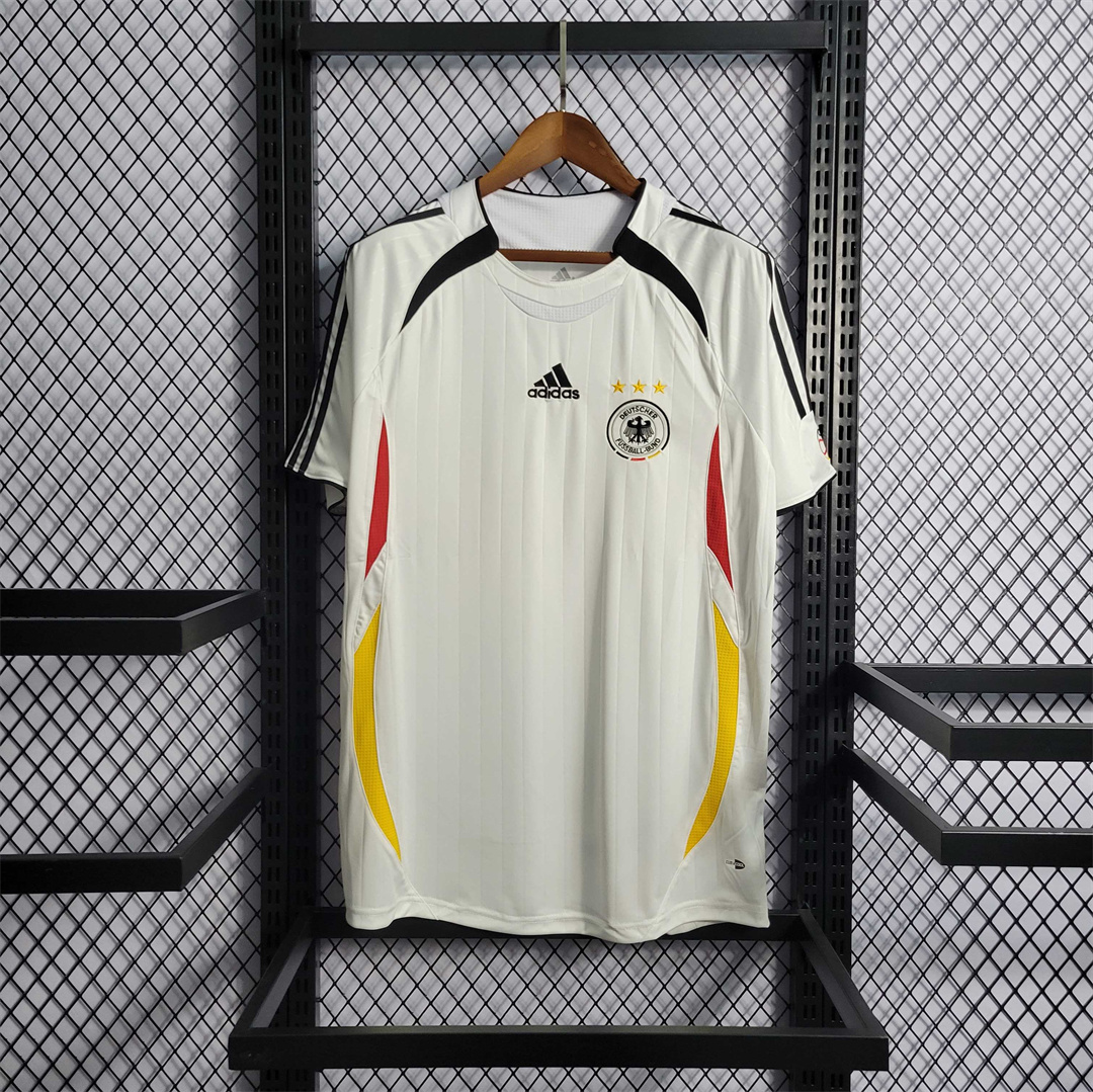 Retro Germany 2006 Home Stadium Jersey - ReplicasJersey