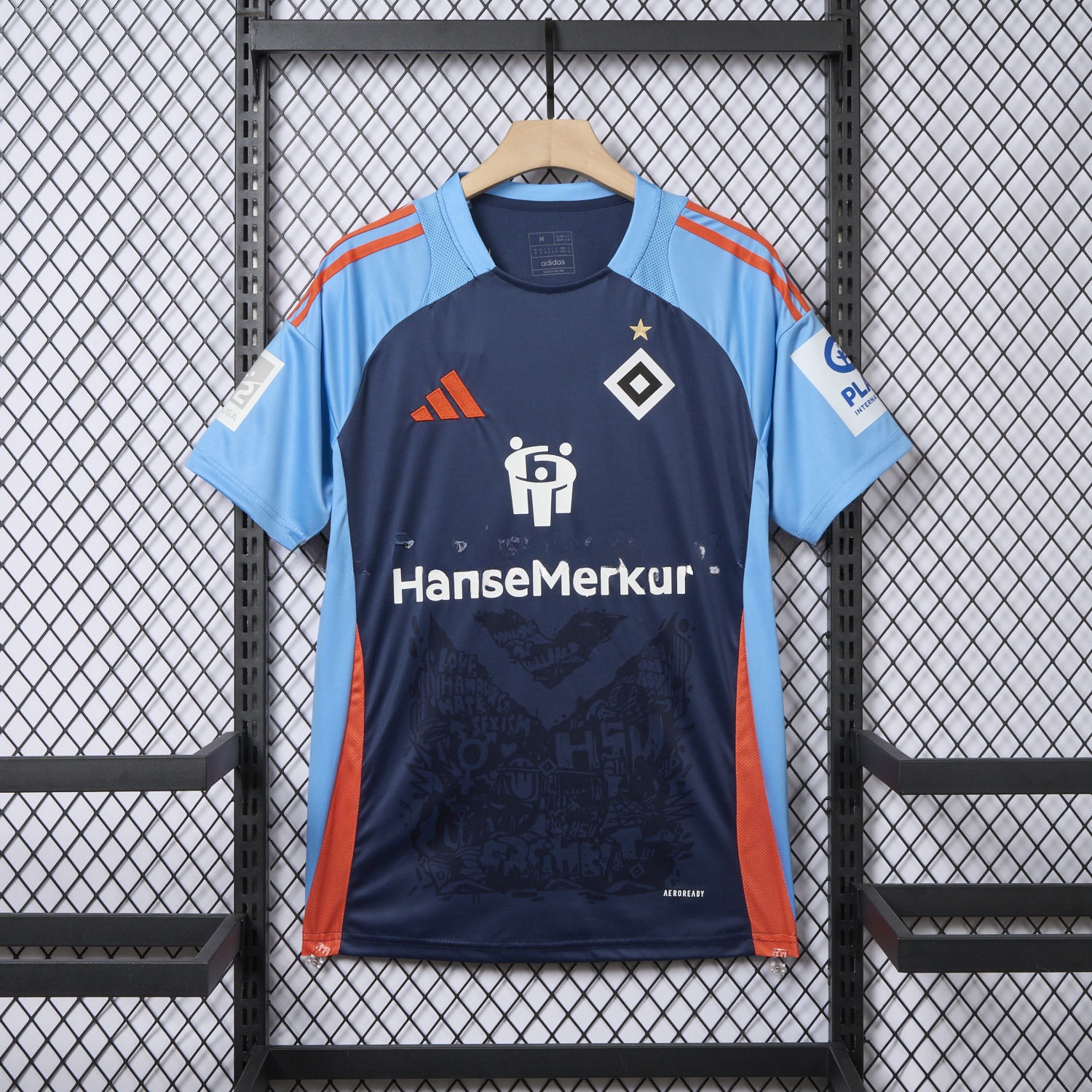 Hamburger SV 24-25 World Girls' Day Blue Special Jersey - Fans Version - ReplicasJersey