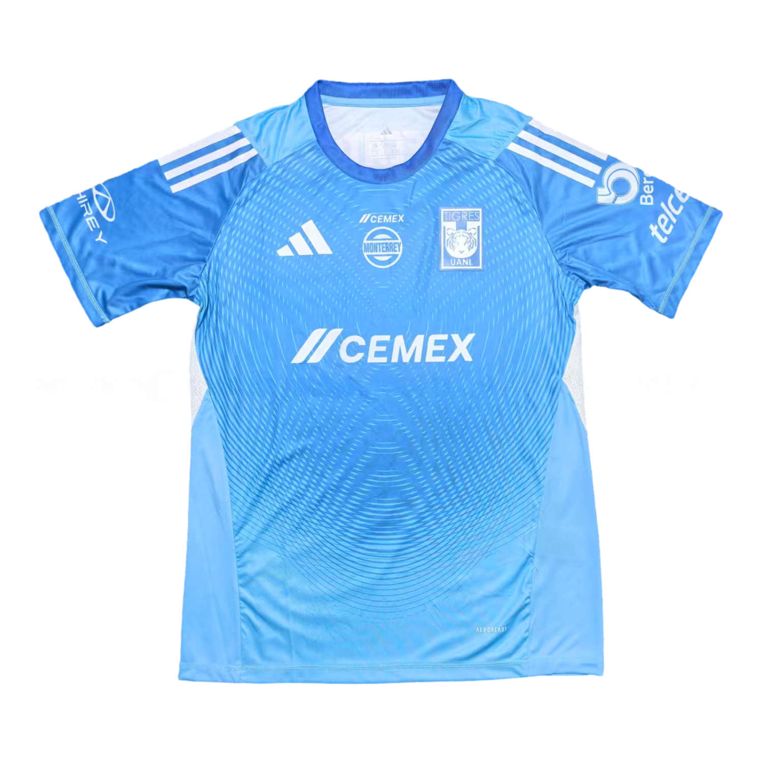 Tigres UANL 25-26 Blue Goalkeeper Jersey - Fans Version - ReplicasJersey
