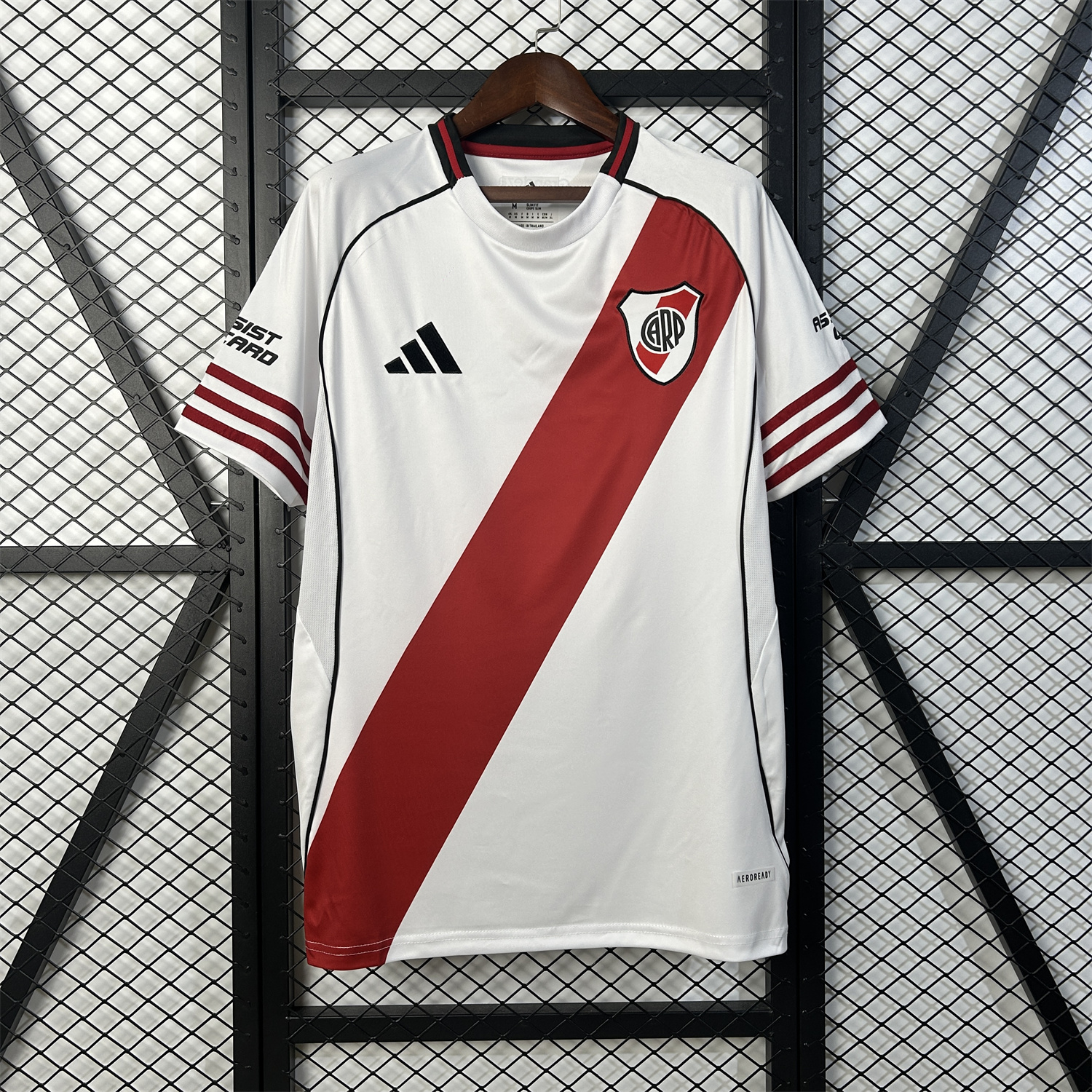River Plate 25-26 Home Unsponsored Jersey - Fans Version - ReplicasJersey