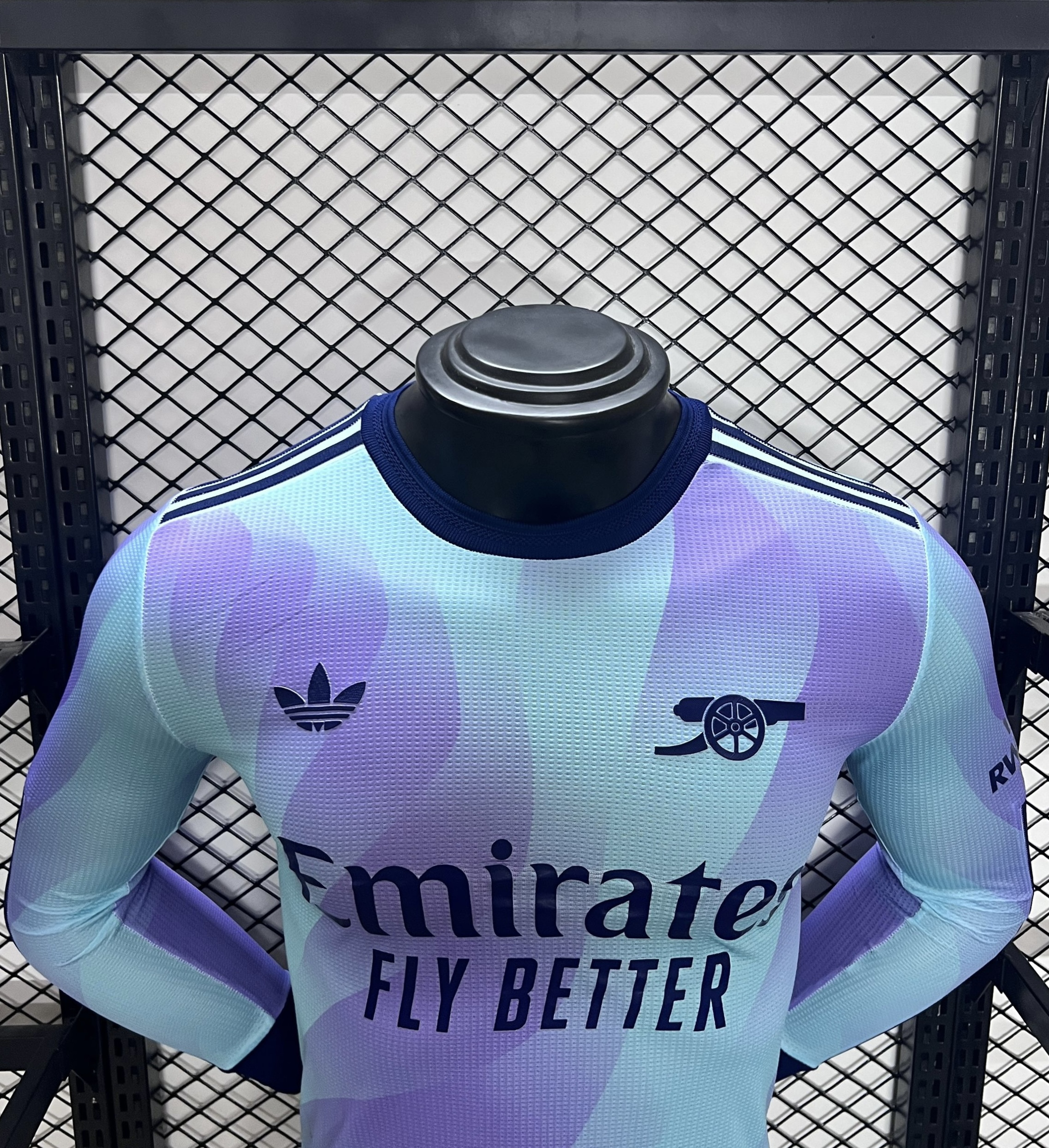 Arsenal 24-25 Third Long Sleeve Jersey - Player Version - ReplicasJersey
