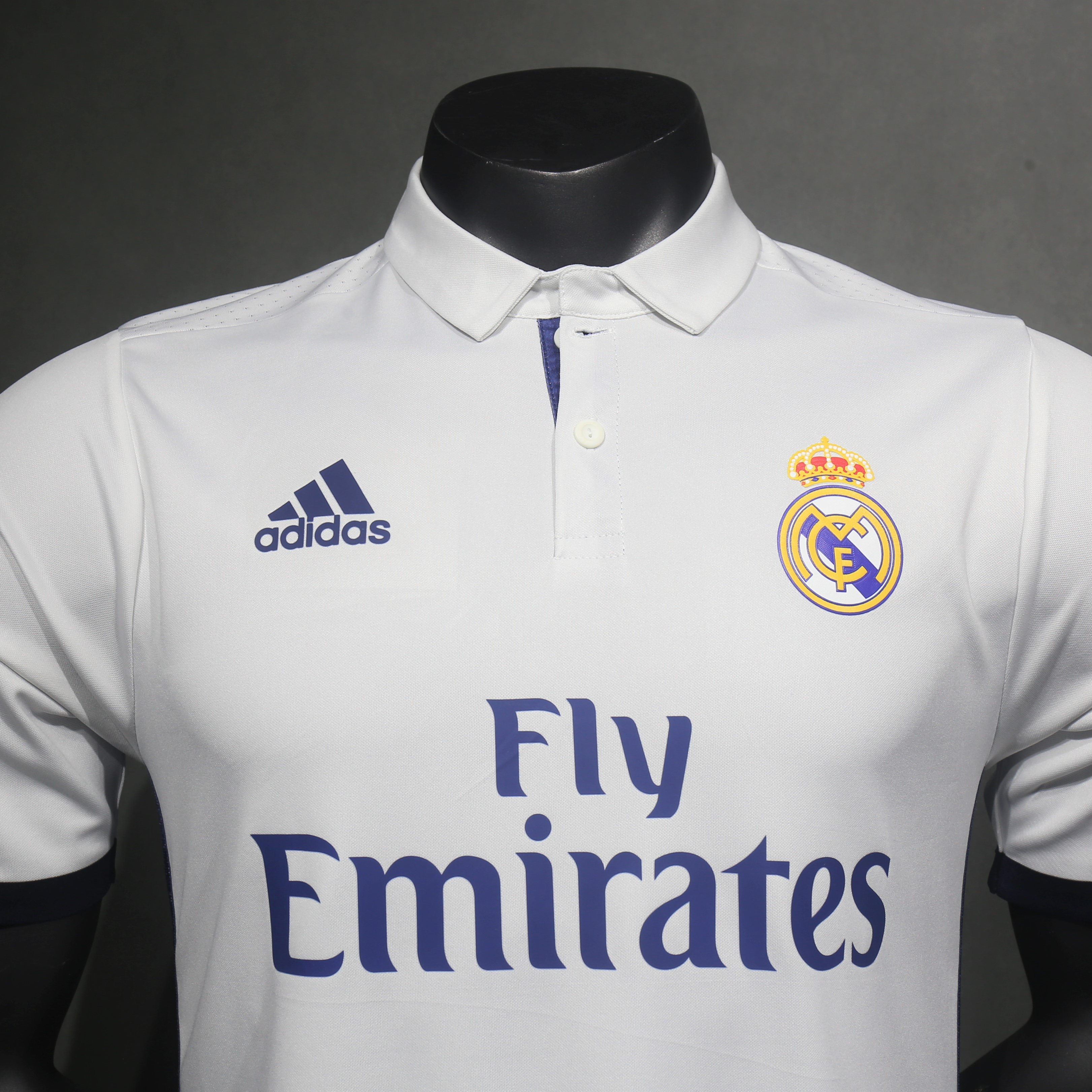 Retro Real Madrid 16-17 Home Jersey - Player Version - ReplicasJersey