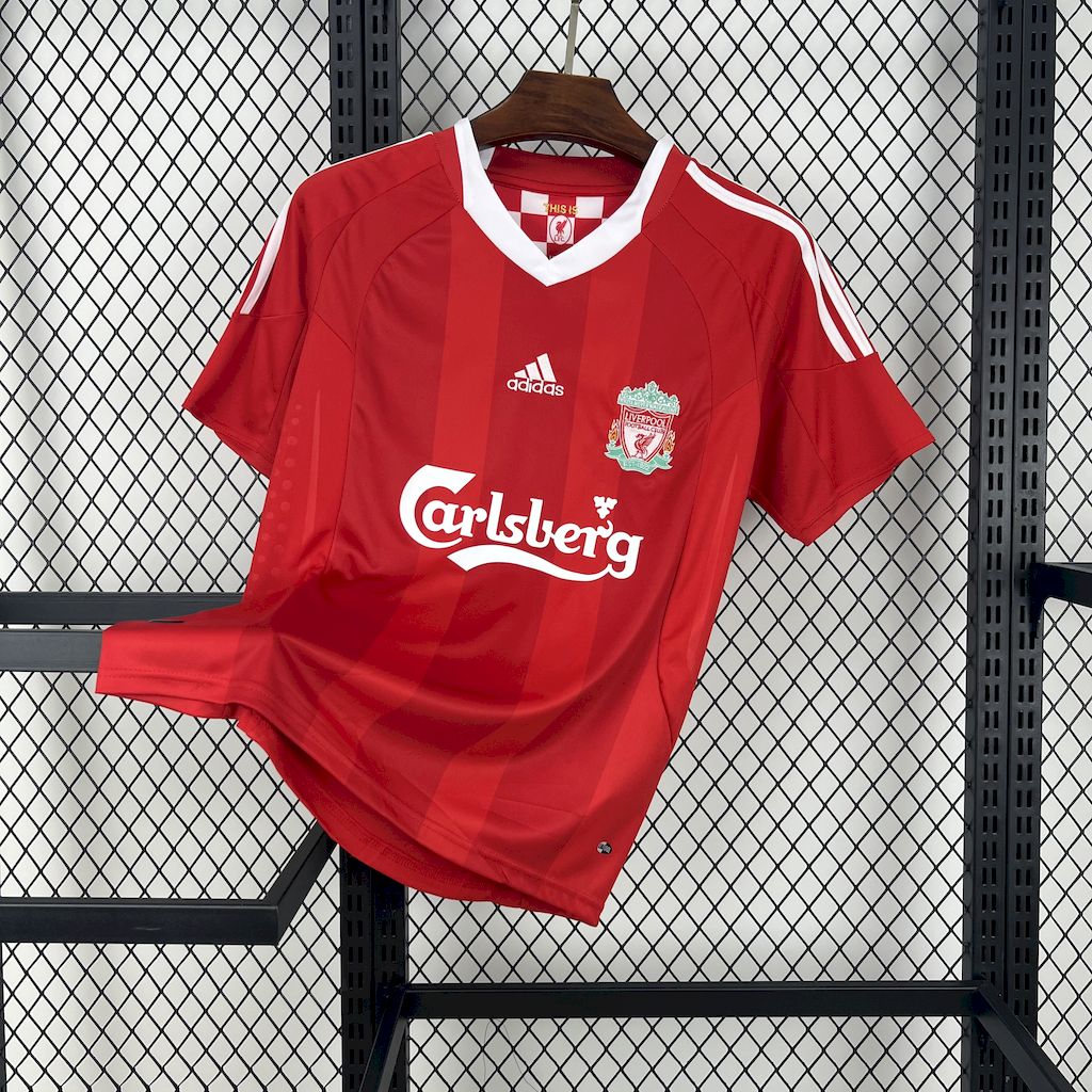 Retro Liver.pool 2008-10 Home Jersey - ReplicasJersey