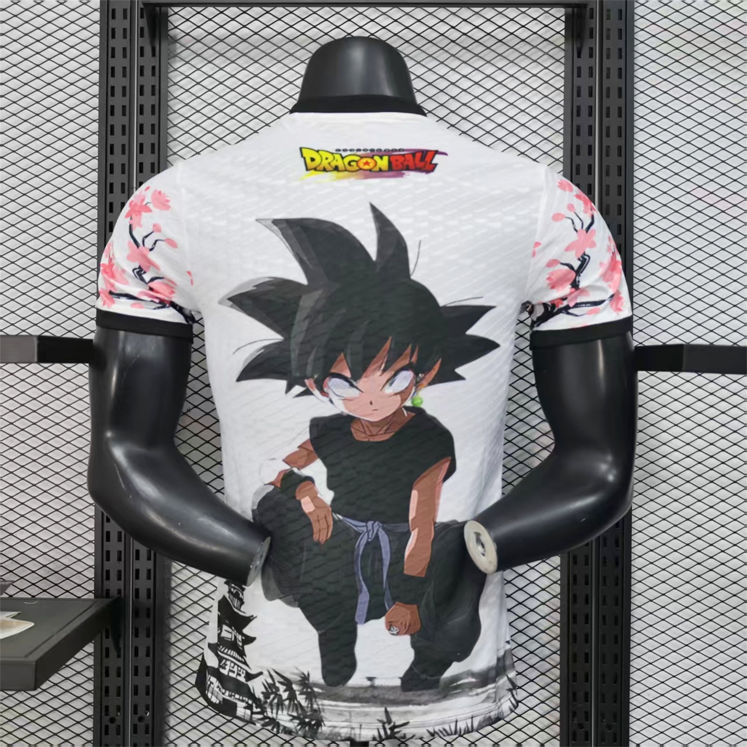 Japan 25-26 Dragon Ball Little Goku White Special Jersey - Player Version - ReplicasJersey