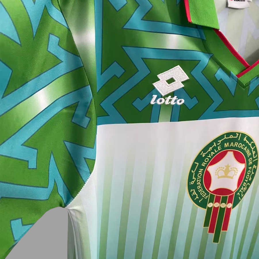 Retro Morocco 1994 Away Jersey - ReplicasJersey