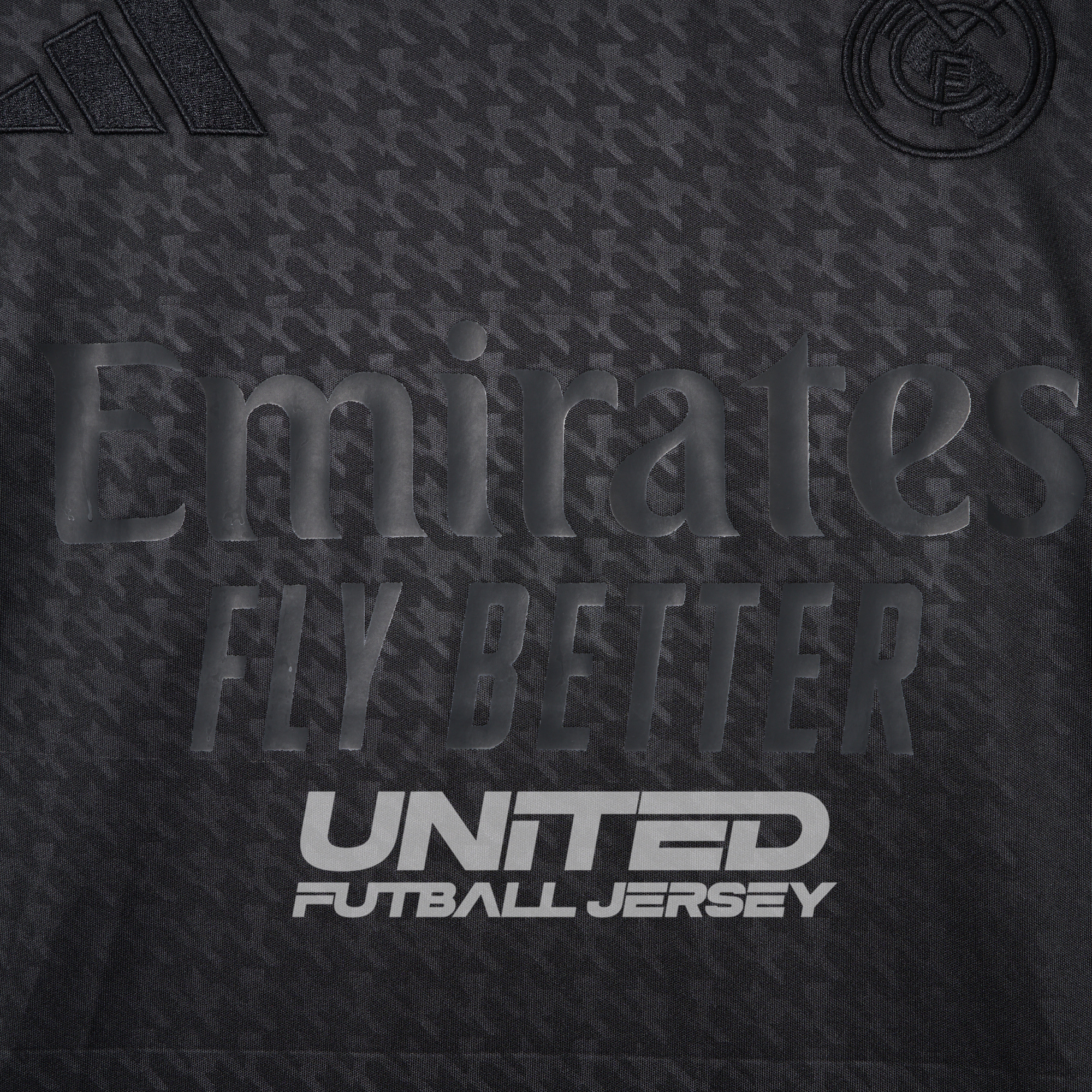 Real Madrid 24-25 Pure Black Special Edition Jersey - Fans Version - ReplicasJersey