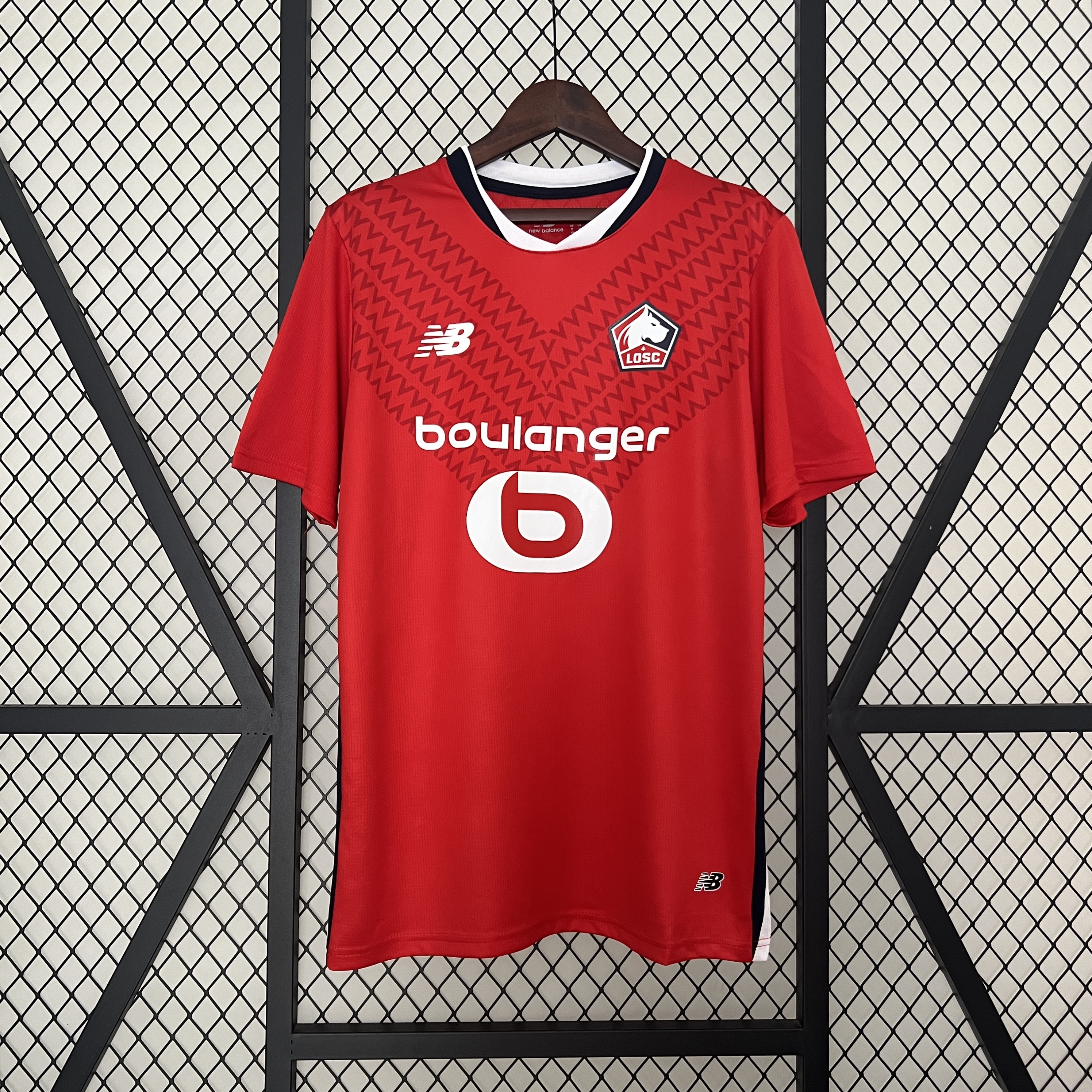 Lille 24-25 Home Stadium Jersey - Fans Version - ReplicasJersey