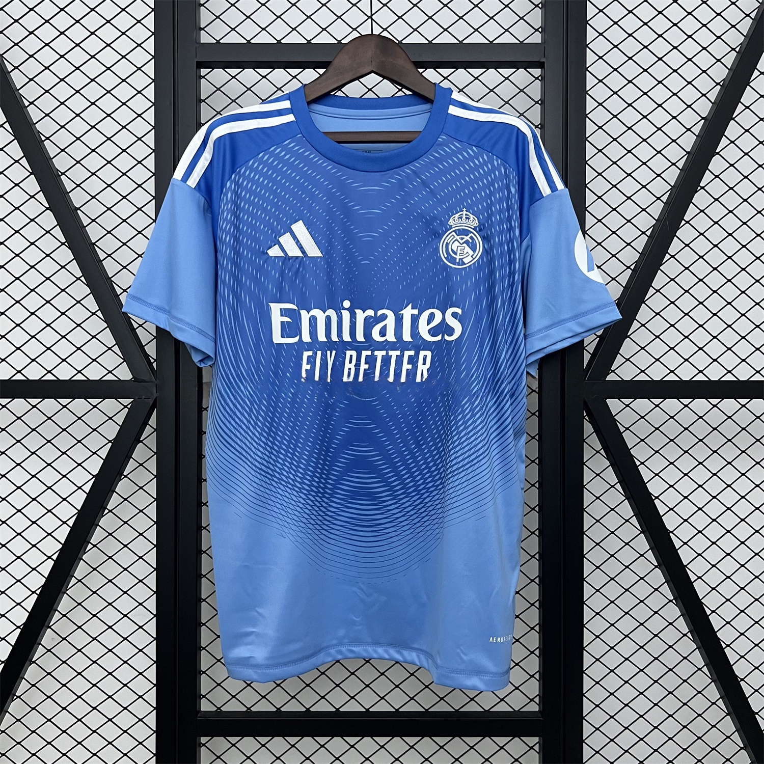 Real Madrid 25-26 Blue Goalkeeper Jersey - Fans Version - ReplicasJersey