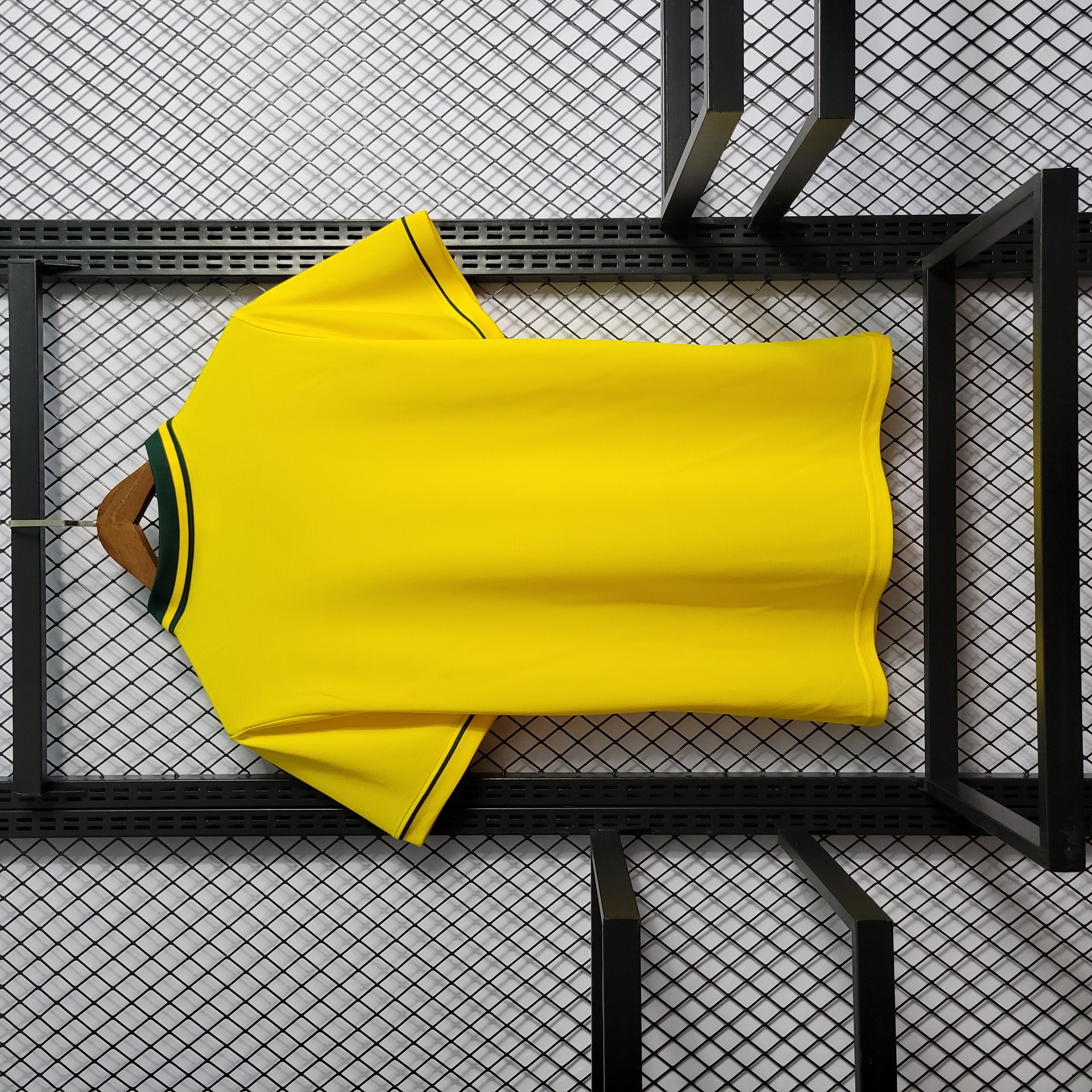 Retro Brazil 1994 Home Stadium Jersey - ReplicasJersey