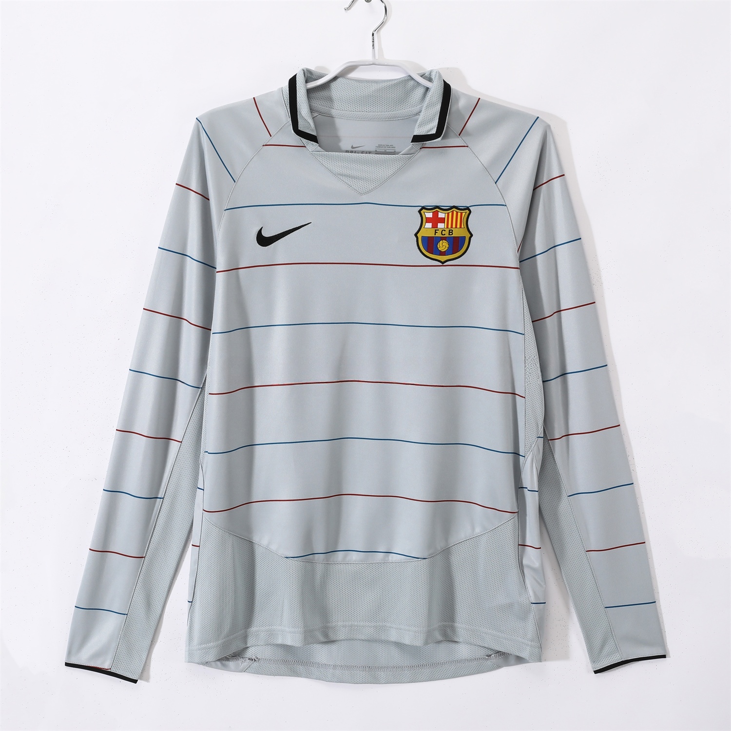 B.A.R.S.A Retro 03-04 Away Long Sleeves Jersey - ReplicasJersey