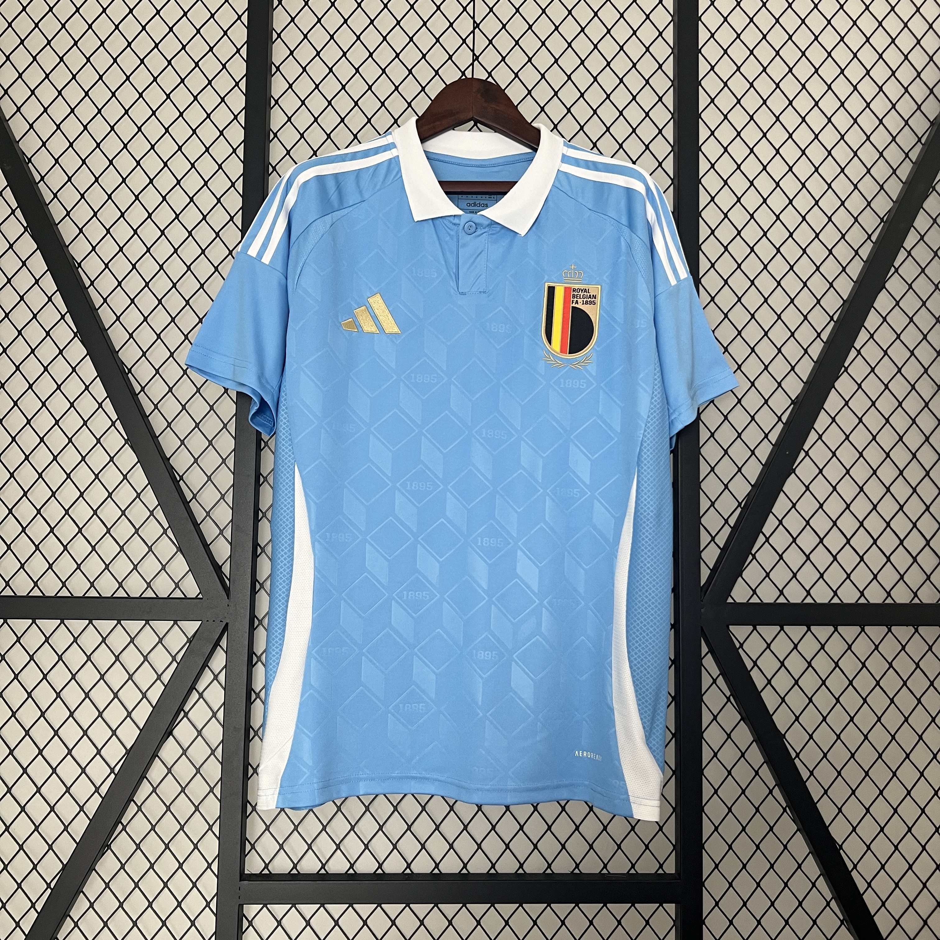 Belgium 2024 Away Stadium Jersey - Fans Version - ReplicasJersey