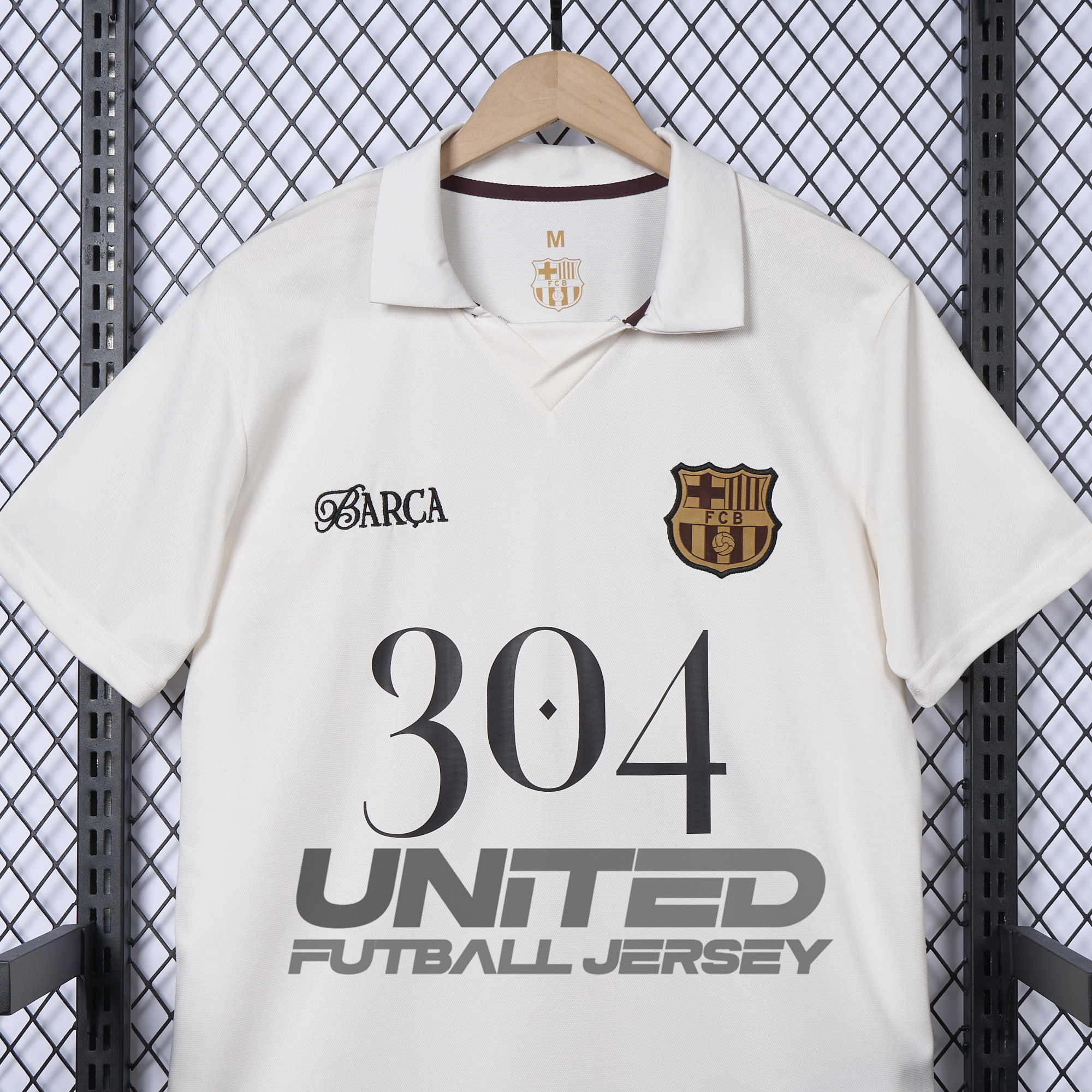 B.A.R.S.A 24-25 Yamal Anniversary White Jersey - Fans Version - ReplicasJersey