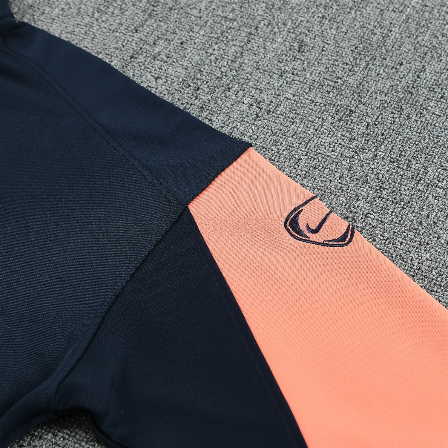 B.A.R.S.A 25-26 Jacket Training Tracksuit - Black Orange Jackets & Black Pants - ReplicasJersey
