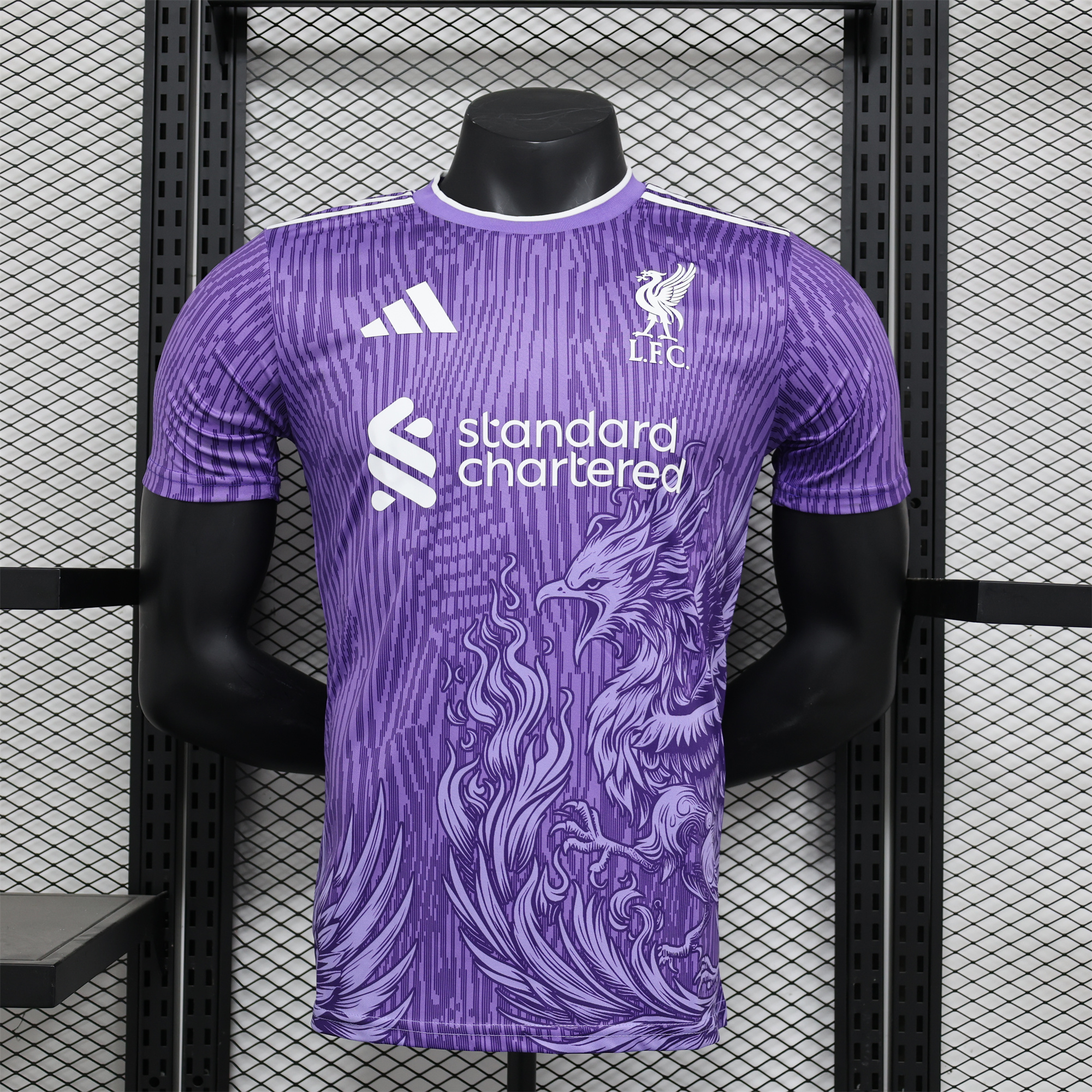 Liver.pool 24-25 Purple Liver.pool Bird Special Edition Jersey - Player Version - ReplicasJersey