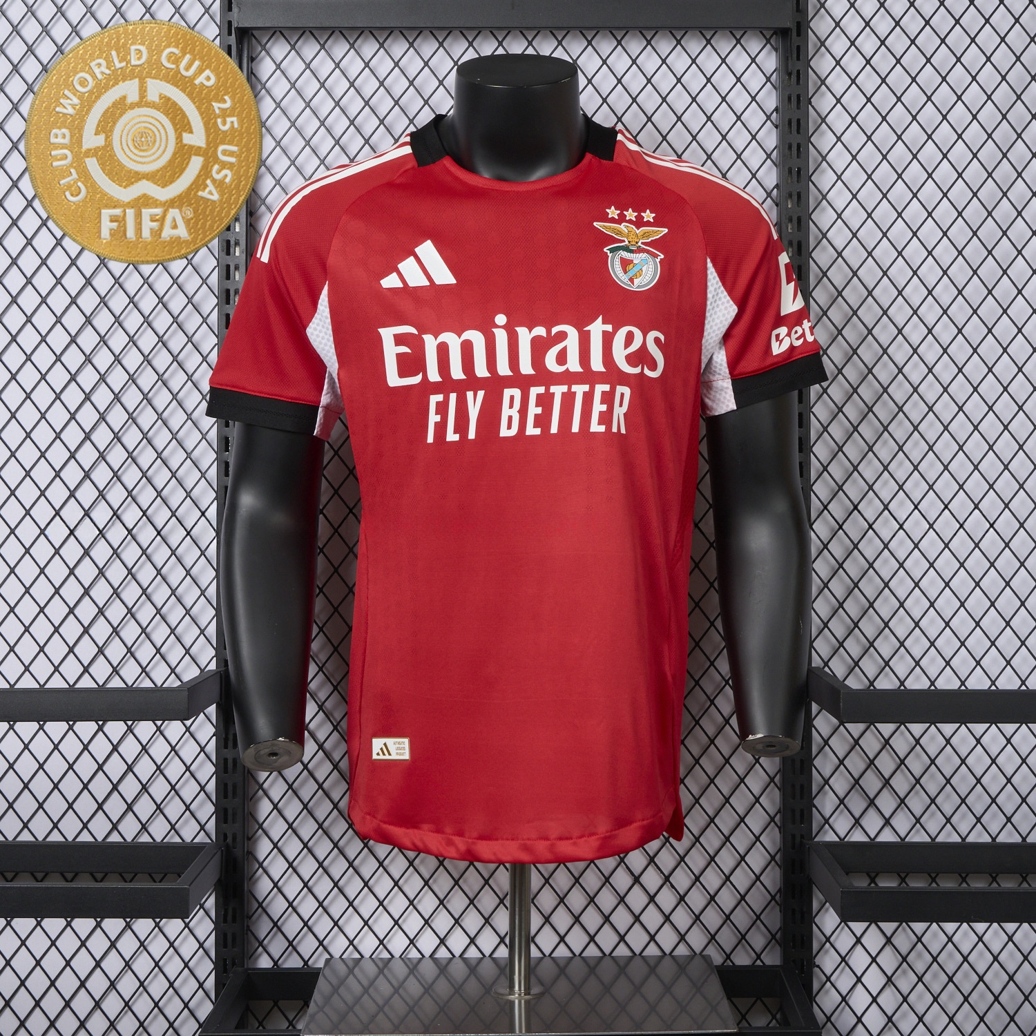 Benfica 25-26 Home Jersey - Player Version - ReplicasJersey