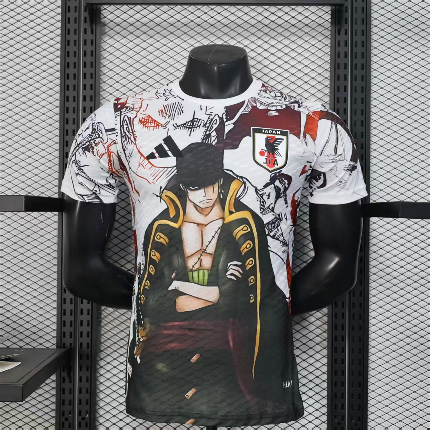 Japan 25-26 Roronoa Zoro White Special Jersey - Player Version - ReplicasJersey