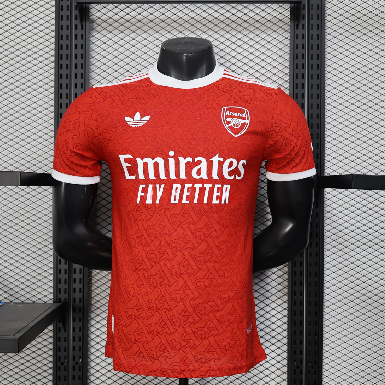 Arsenal 25-26 Red Trefoil Sponsored Secial Edition Jersey - Player Version - ReplicasJersey