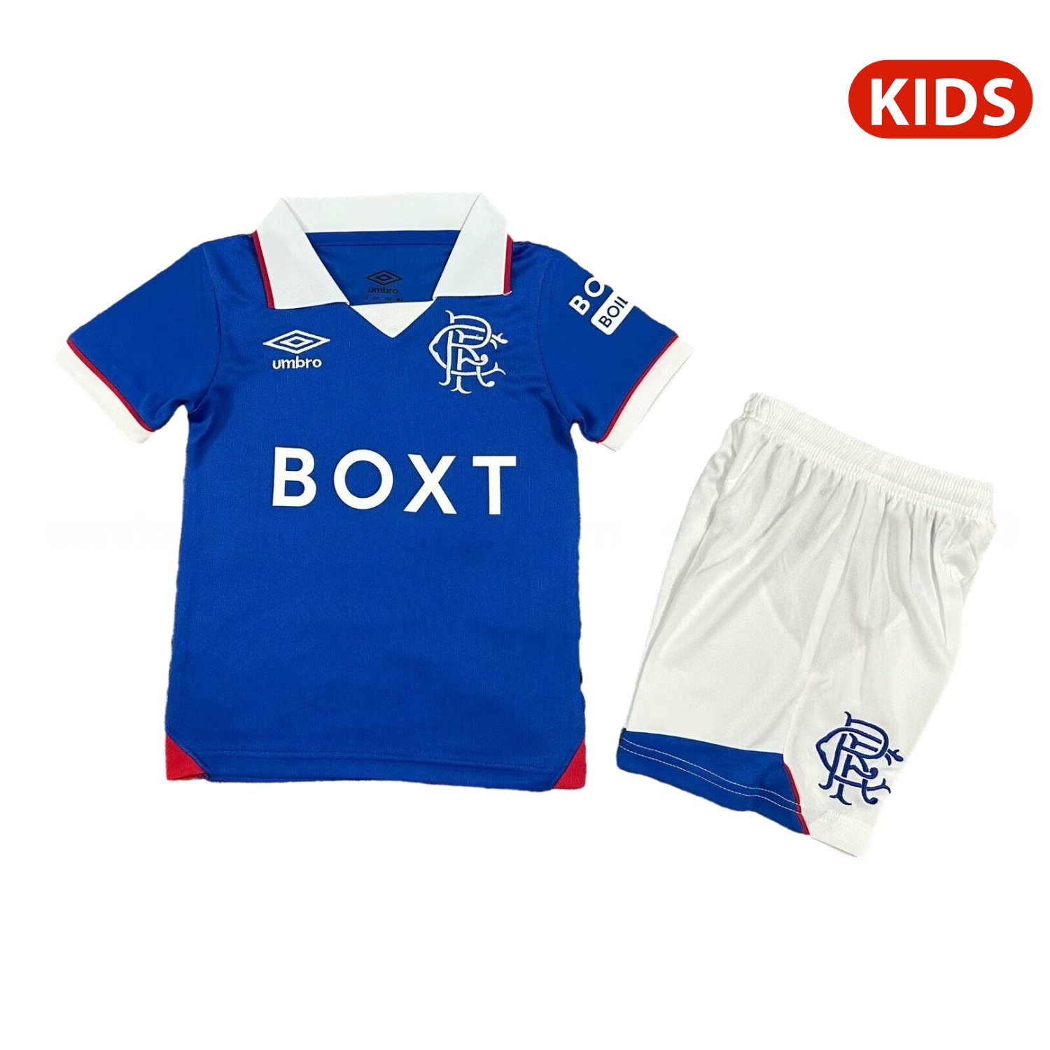 Glasgow Rangers 25-26 Home Kids Kit - ReplicasJersey