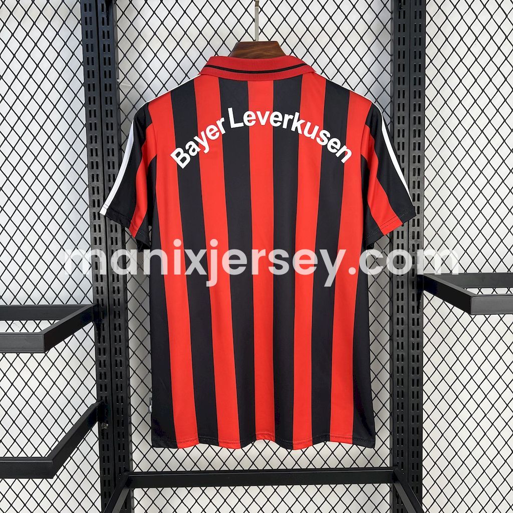 Retro Bayer 04 Leverkusen 2000-01 Home Jersey - ReplicasJersey