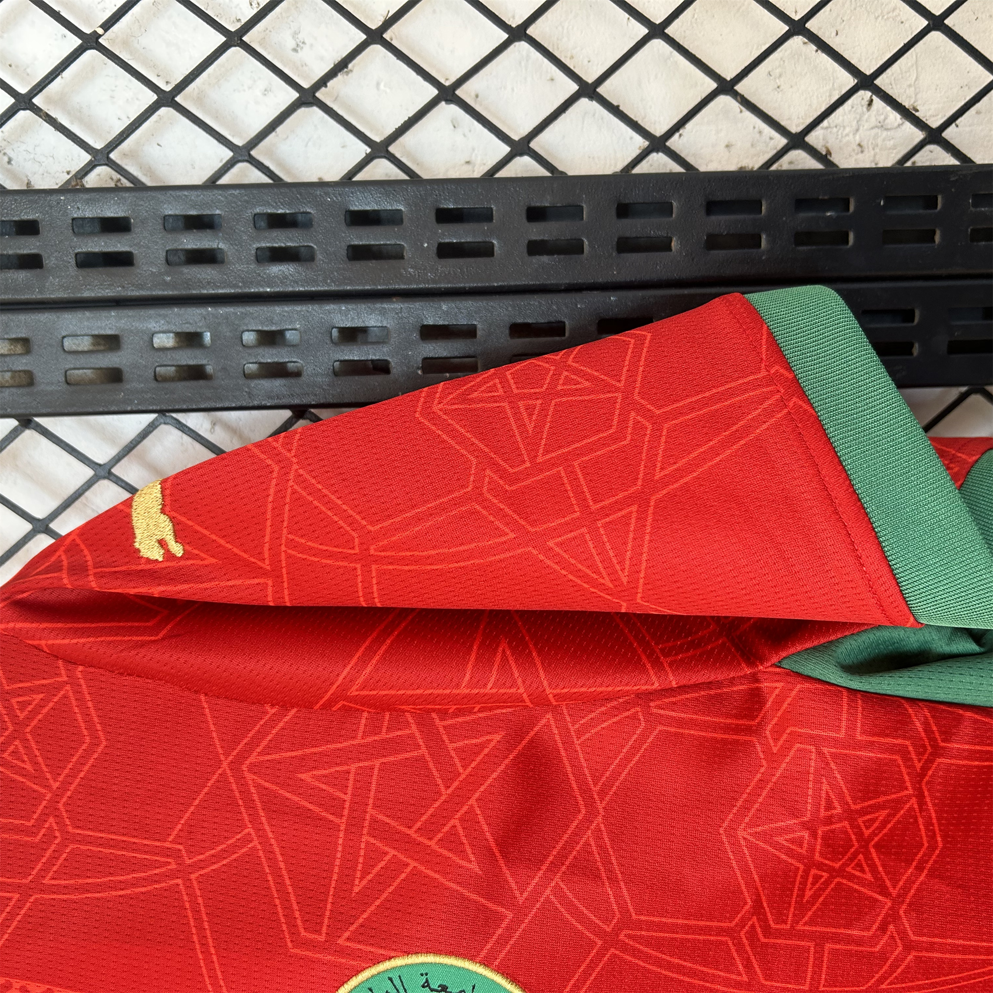 Morocco 24-25 Home Jersey - Fans Version - ReplicasJersey