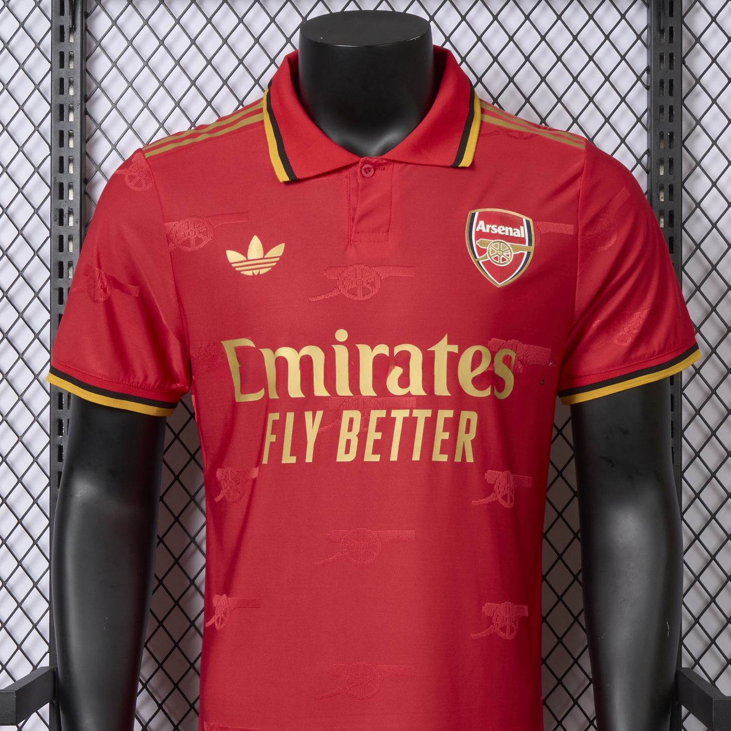 Arsenal 25-26 Red POLO Special Edition Jersey - Player Version - ReplicasJersey